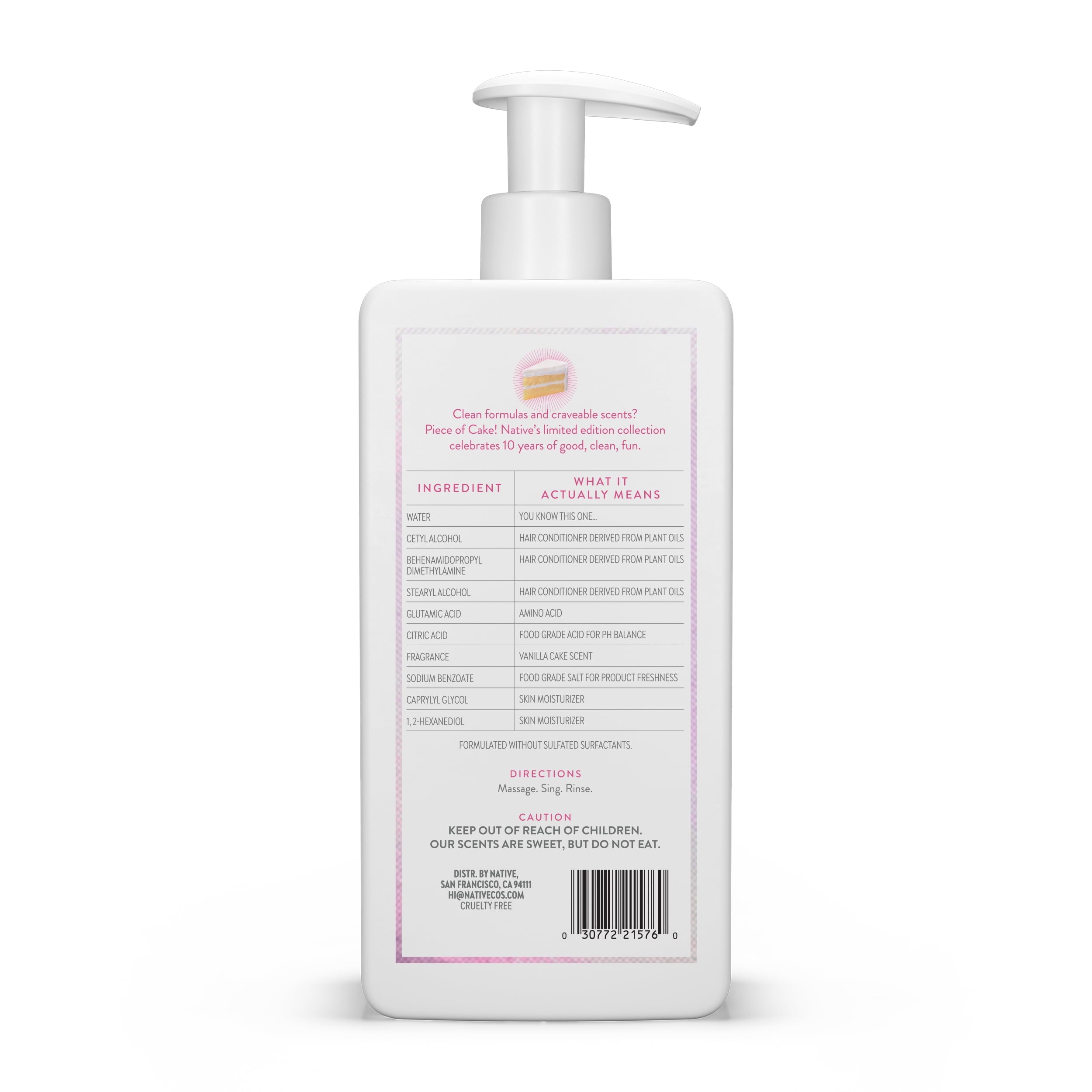 Limited Edition Piece of Cake Moisturizing Conditioner, 16.5 oz