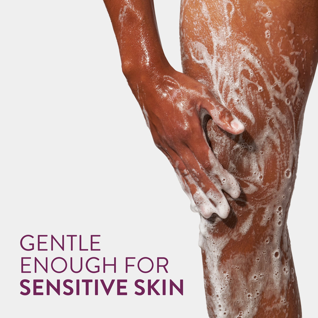 Body Wash, Vanilla &amp; Cashmere, Sulfate Free, Naturally Derived Ingredients, 24hr Freshness, for Women &amp; Men, 18 fl oz