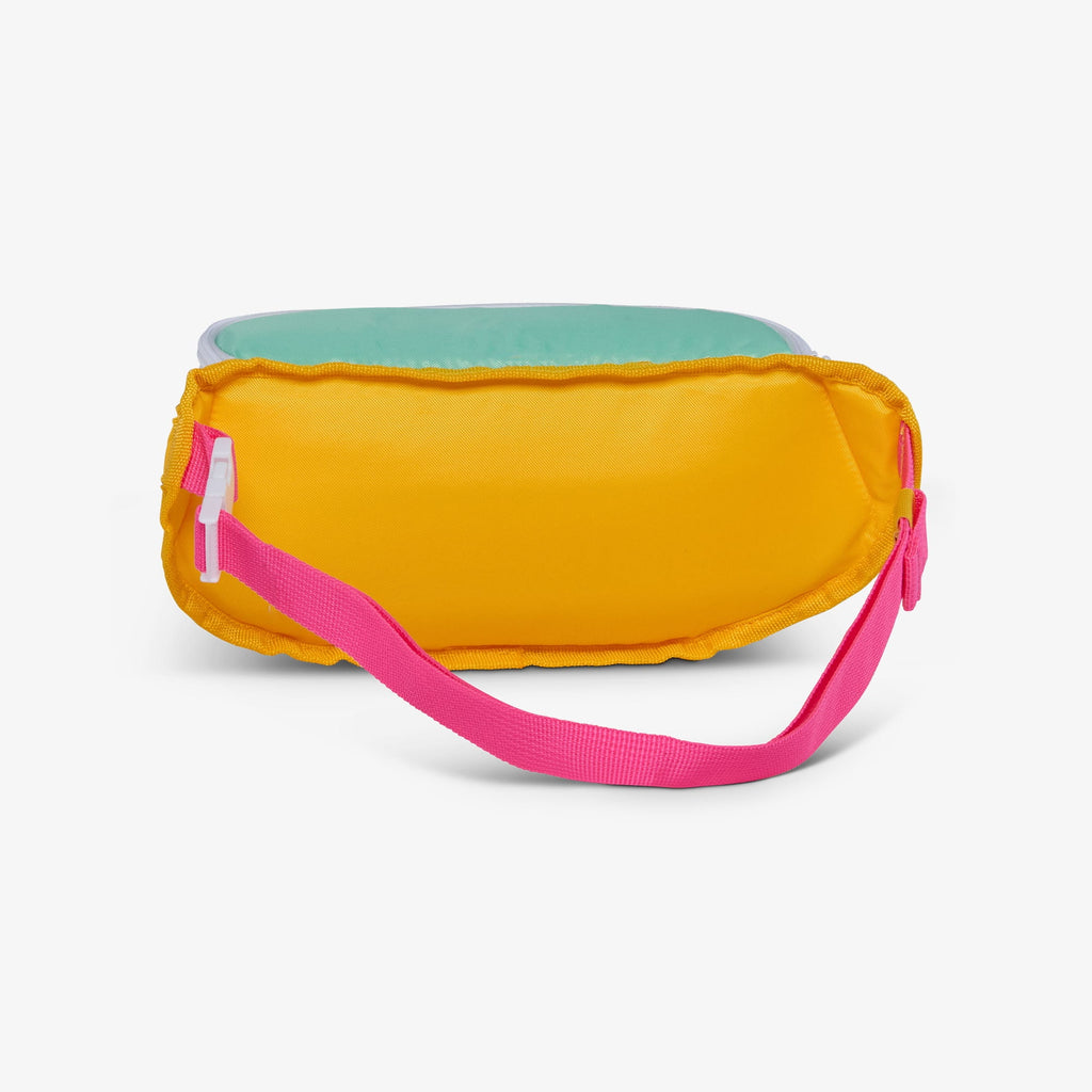 3 Can Capacity Retro Fanny Pack Cooler Bag, Lilac Purple