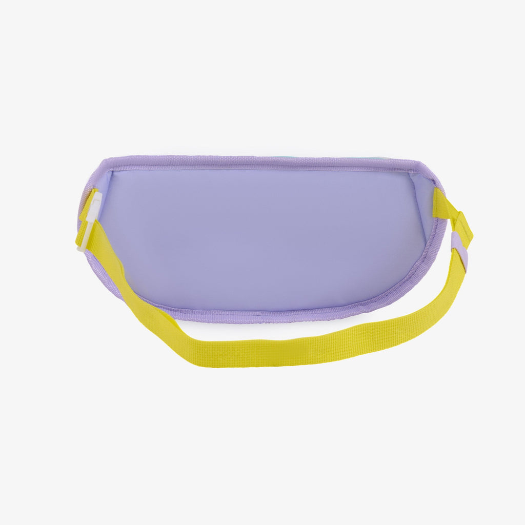 3 Can Capacity Retro Fanny Pack Cooler Bag, Lilac Purple