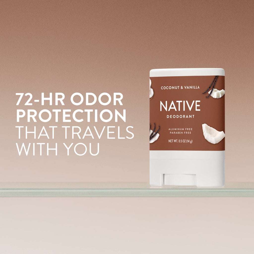 Deodorant Mini, Coconut &amp; Vanilla, 0.5oz