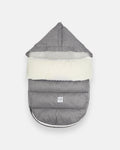7AM Enfant LambPod, Fleece Lining, Heather Grey