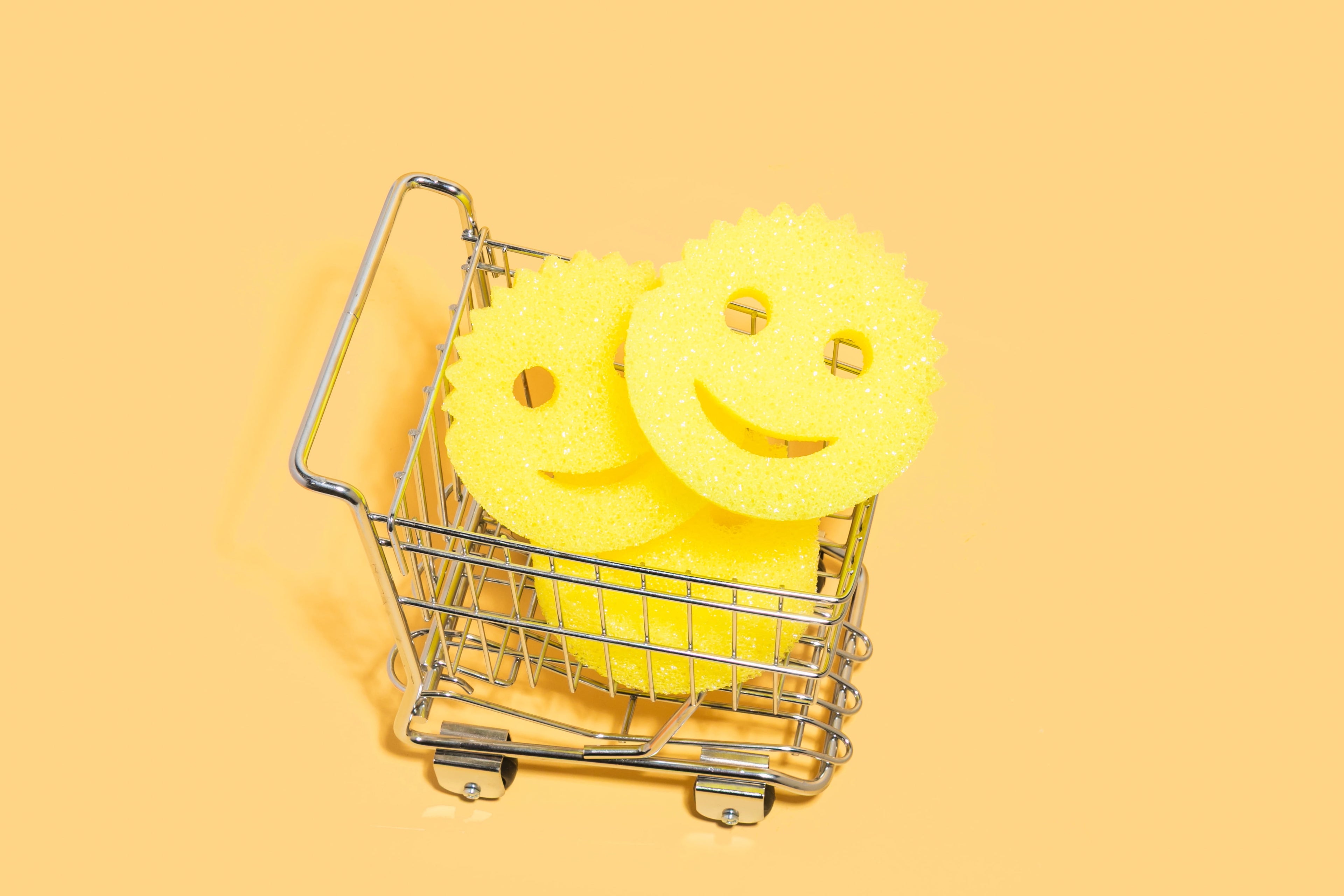 Original Sponge Scratch-Free Dish Scrubber, Kitchen &amp; Bath Cleaning Supplies. Scrubbies &amp; Esponjas De Fregar Platos