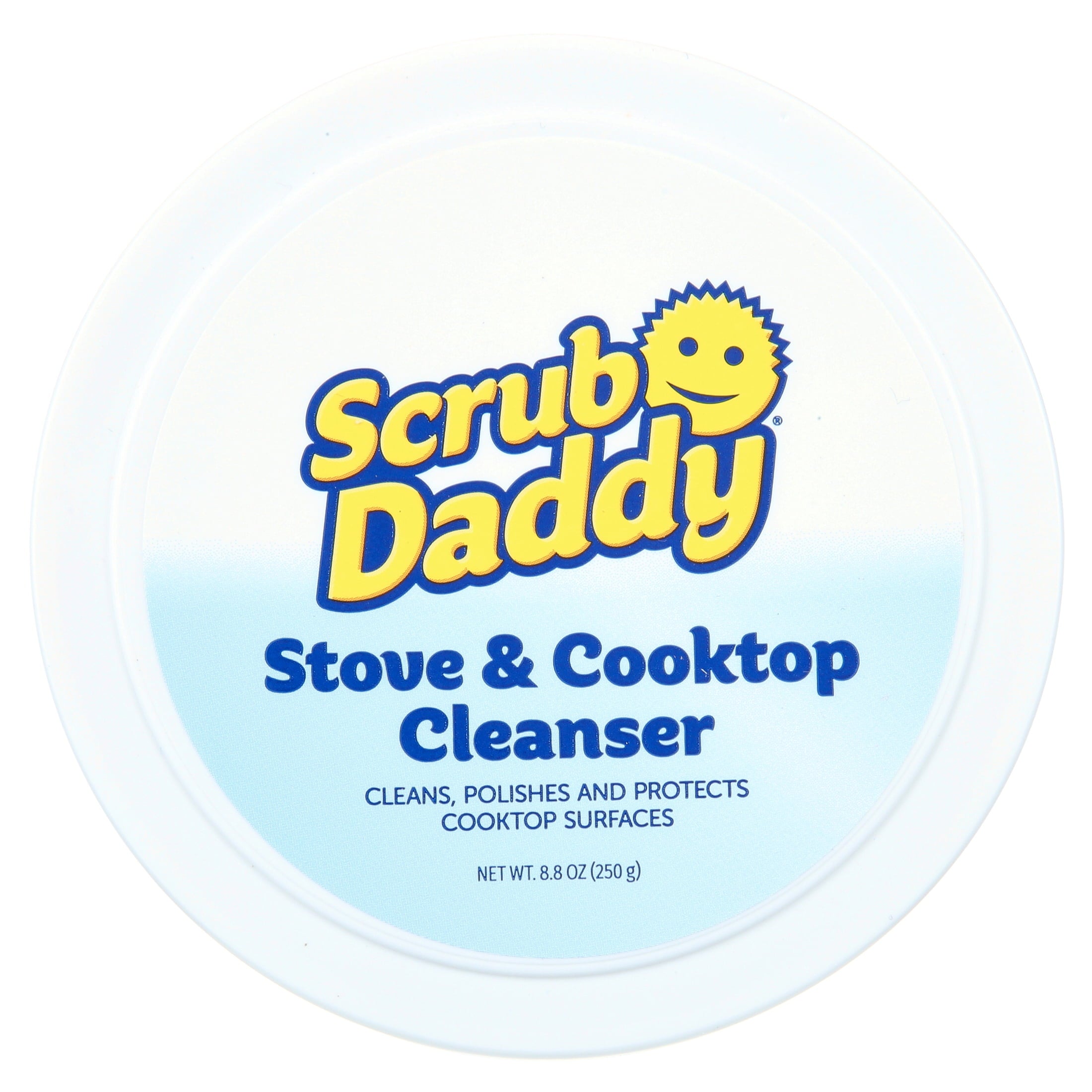Stovetop &amp; Cooktop Cleanser with Scrub Mommy Non-Scratch Cleaning Sponge