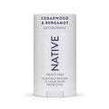 Aluminum Free Deodorant For Men, 72 Hour Solid Deodorant Stick, Cedarwood &amp; Bergamot, 3.1oz