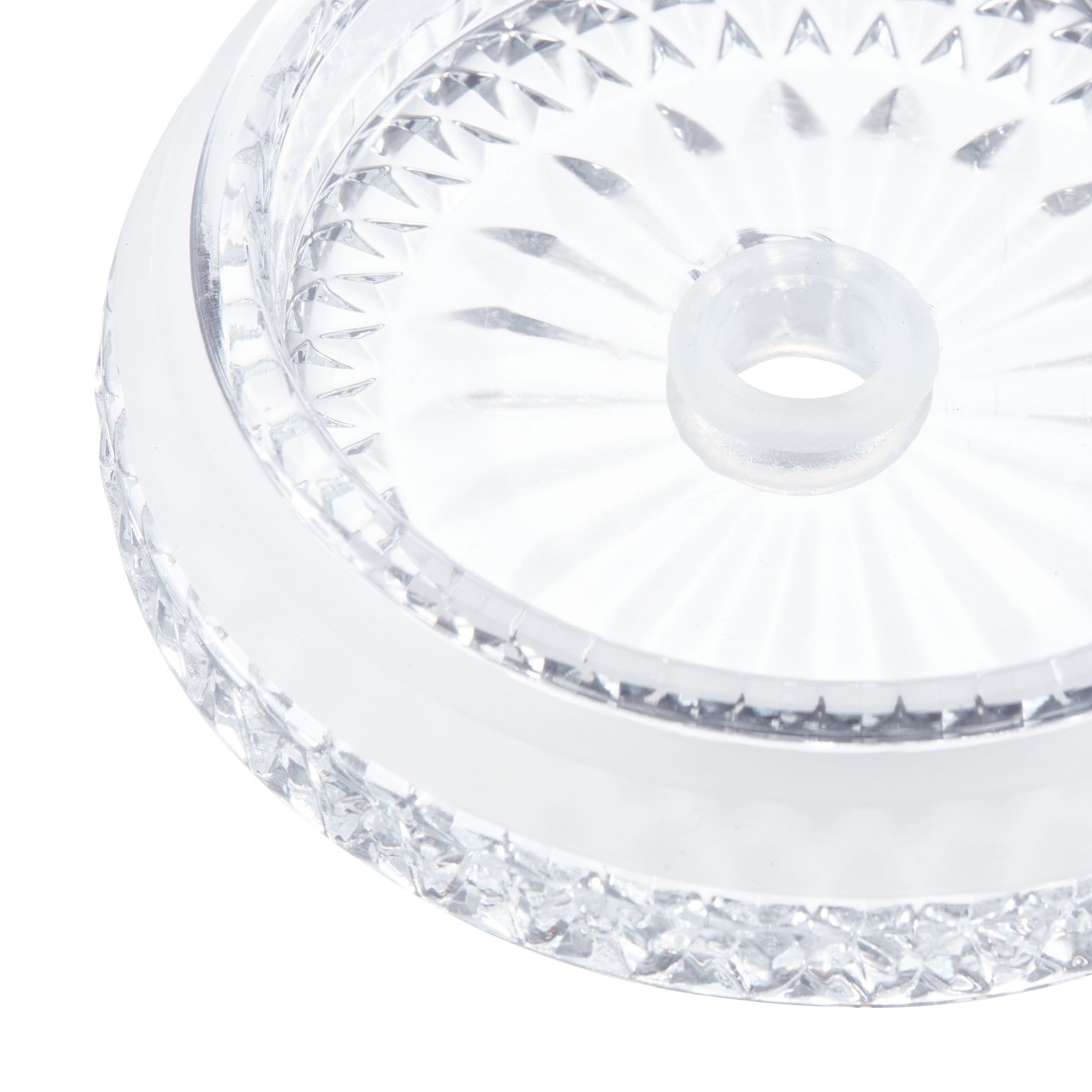 Better Homes &amp; Gardens Glass 21oz Tumbler Ribbed with Glass Lid and Straw