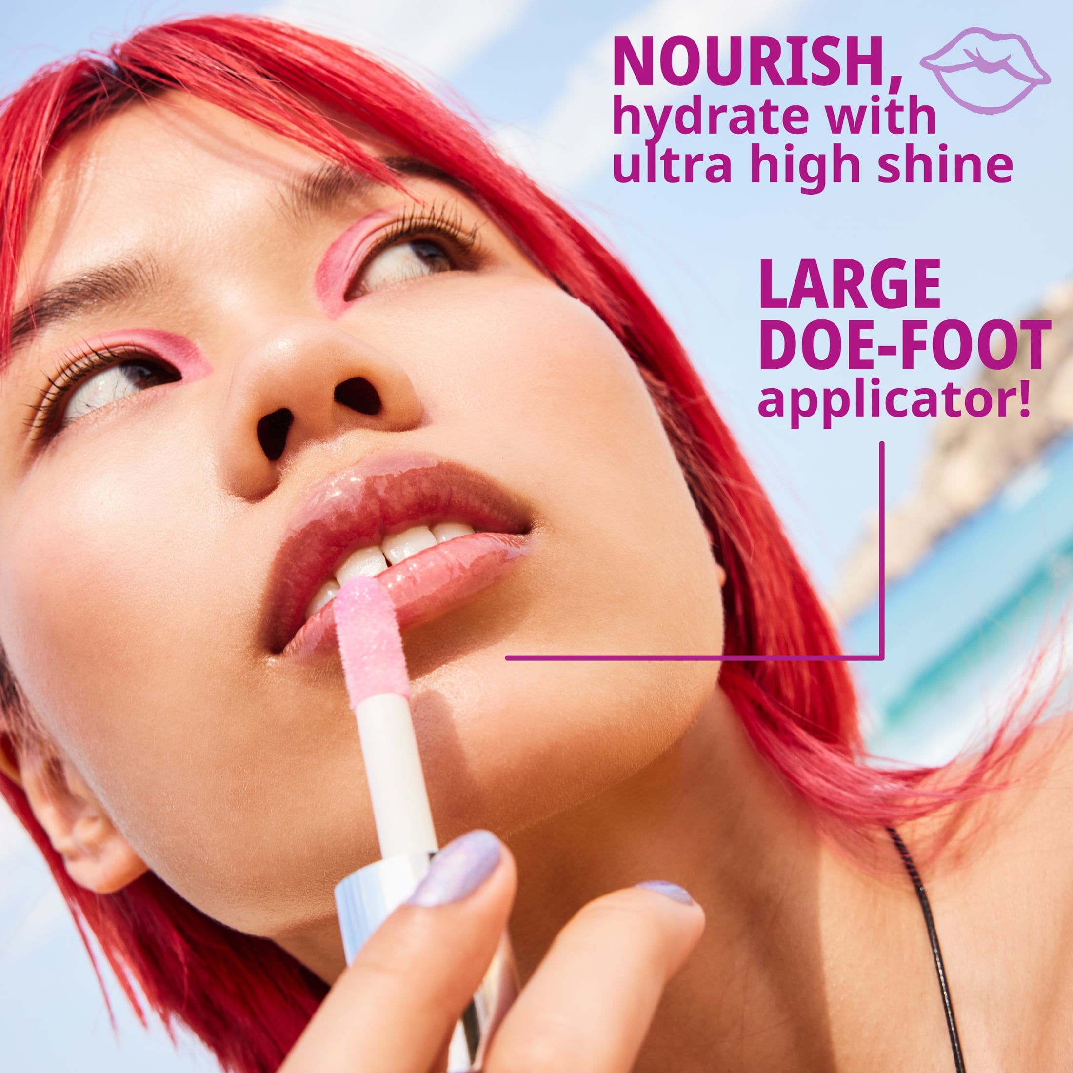 Hydra Kiss Lip Oil, 03 Pink Champagne