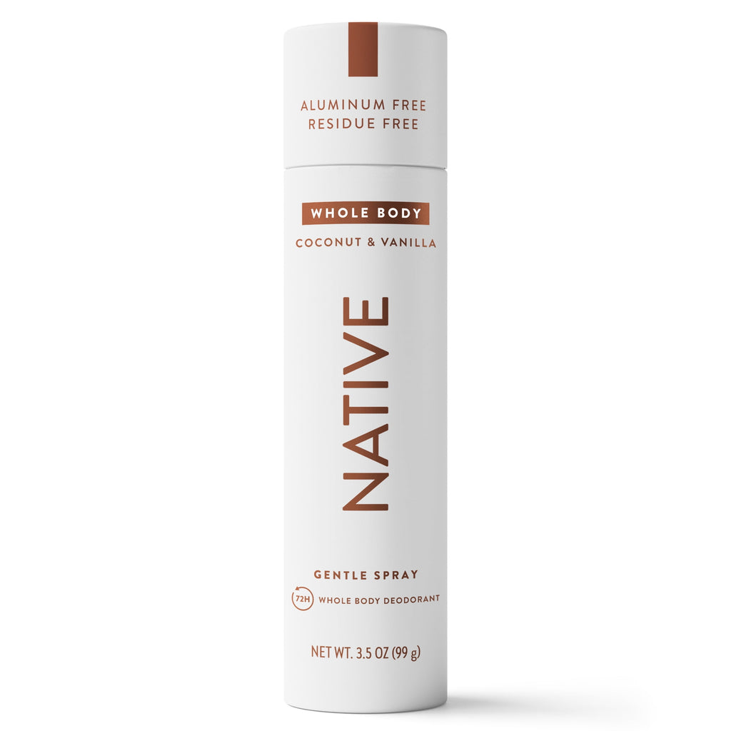 Whole Body Deodorant Spray Coconut &amp; Vanilla, 3.5oz