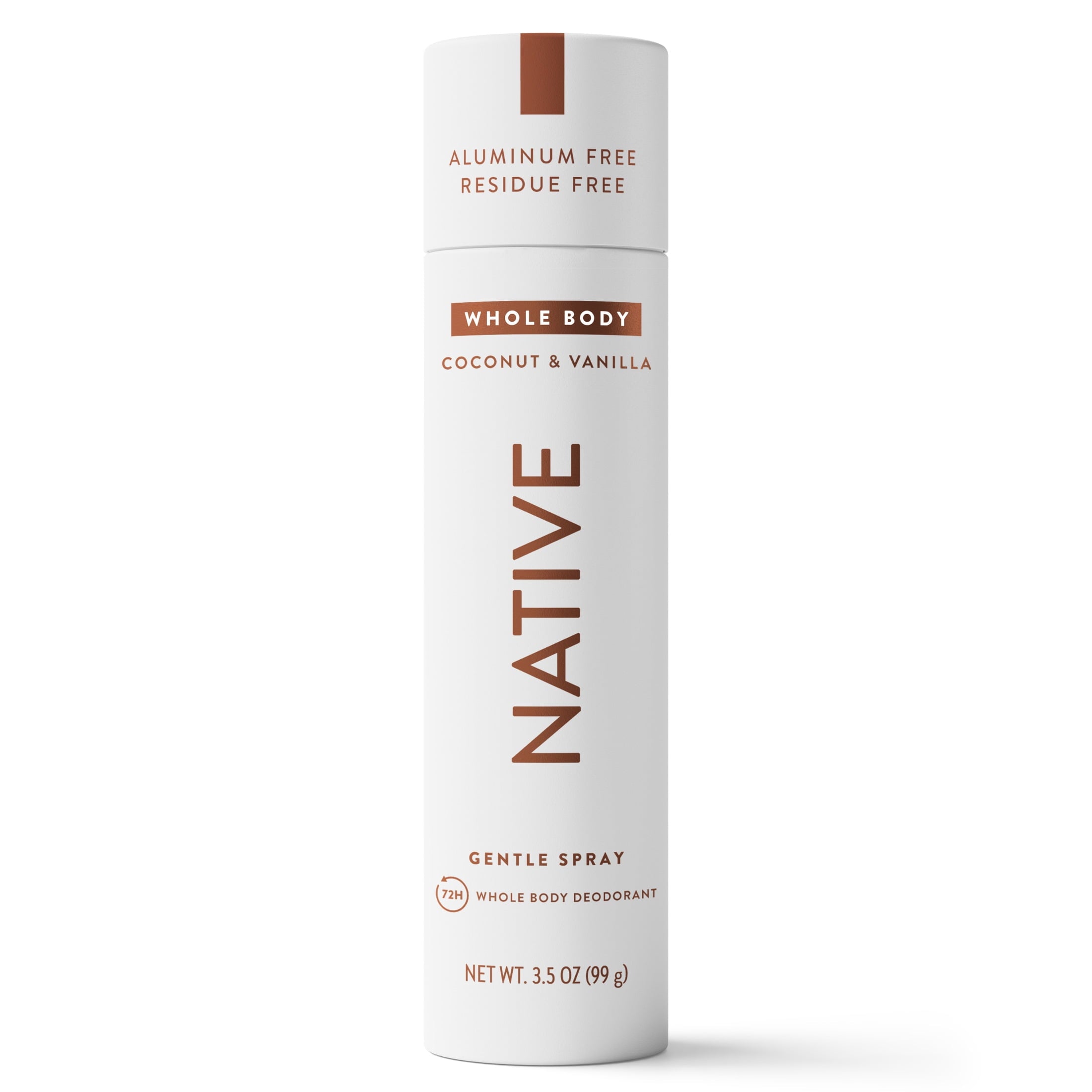 Whole Body Deodorant Spray Coconut &amp; Vanilla, 3.5oz