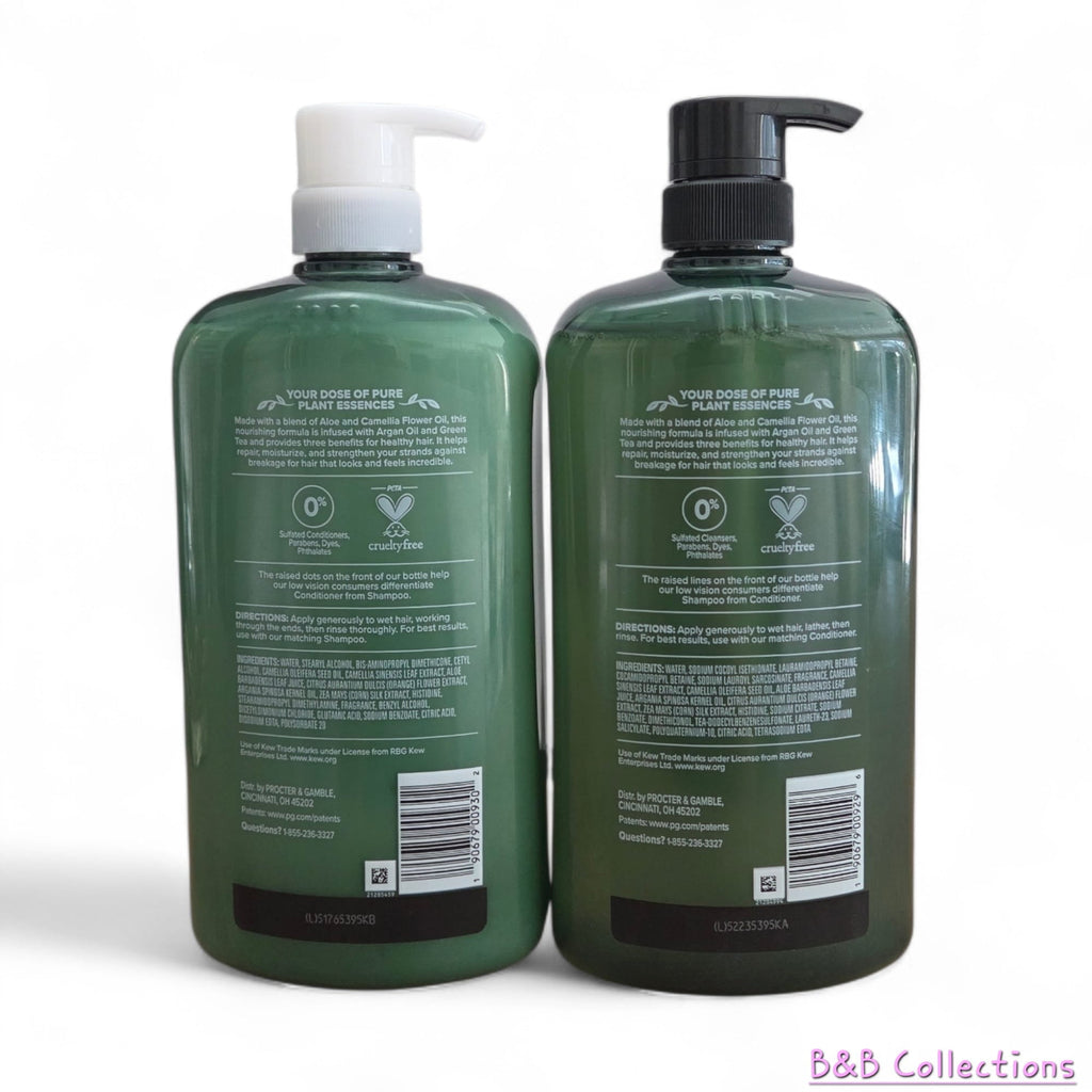 Sulfate Free Argan Oil &amp; Green Tea Shampoo &amp; Conditioner Set, 33.8 fl oz Each