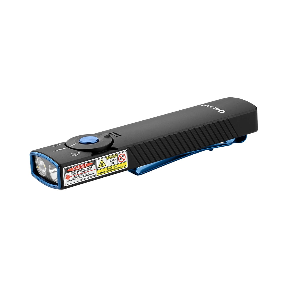 Arkfeld Pro Black NW Flat EDC Flashlight w/LED Light, UV &amp; Laser, 1300 Lumens