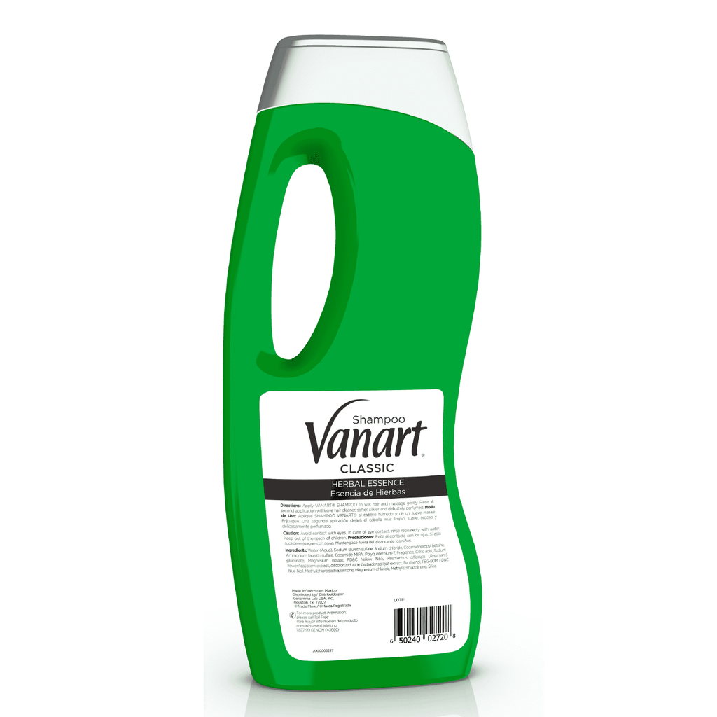 (2 pack) Vanart Herbal Essence Shampoo Natural Care for and Healthier Hair, 25 Fo Bottle