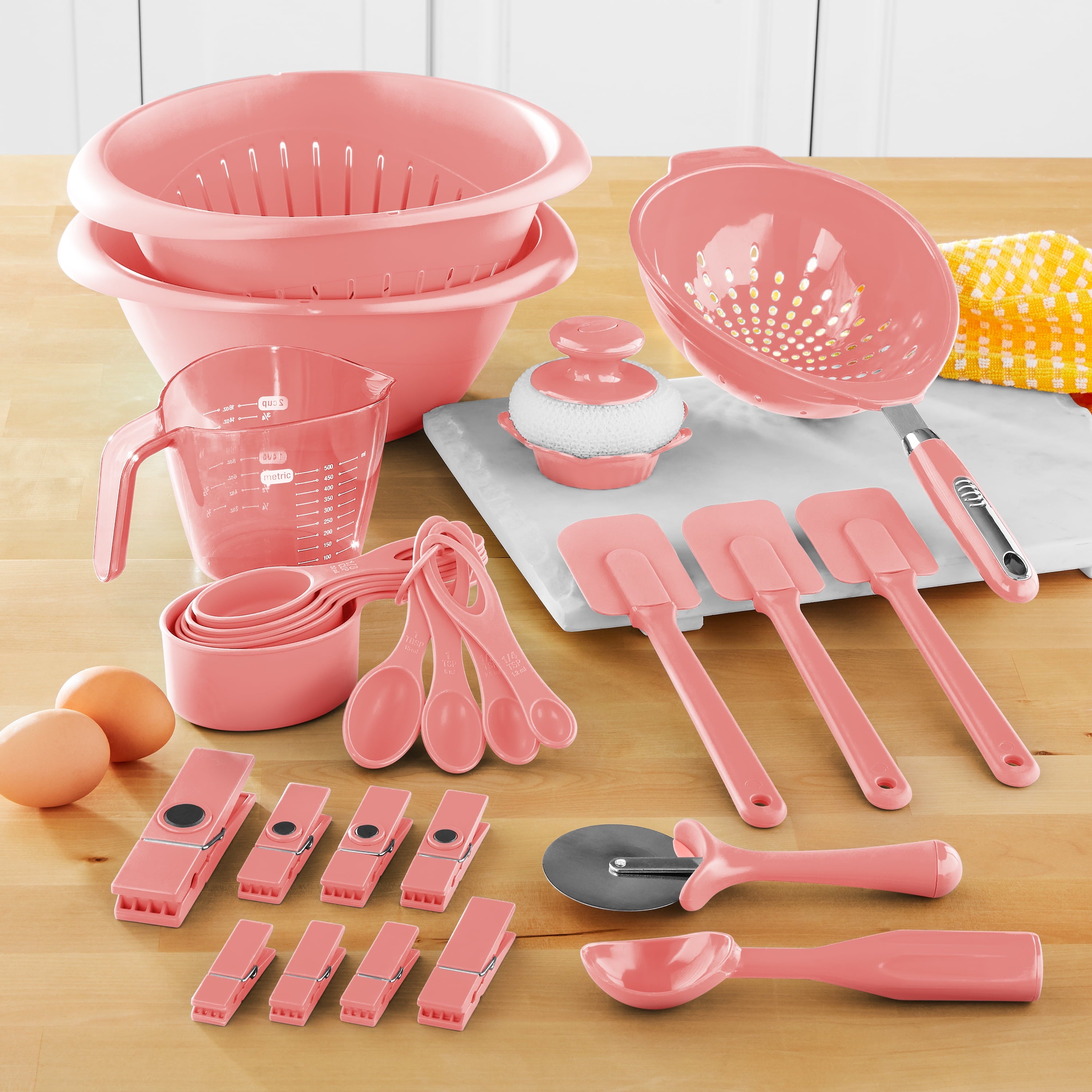 28-Piece Complete Kitchen Gadget Bundle, Gray