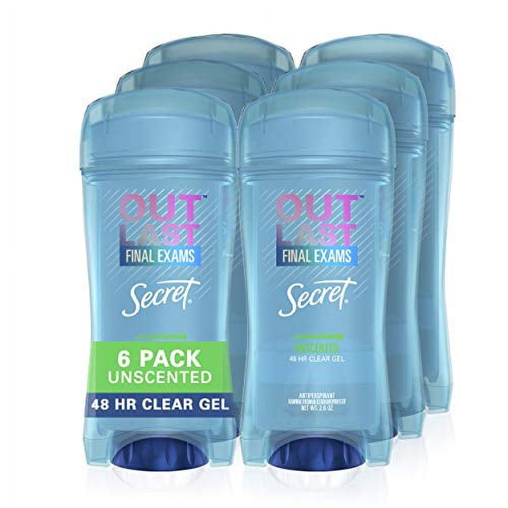 Outlast Unscented Clear Gel Female Antiperspirant &amp; Deodorant, 2.6 Oz