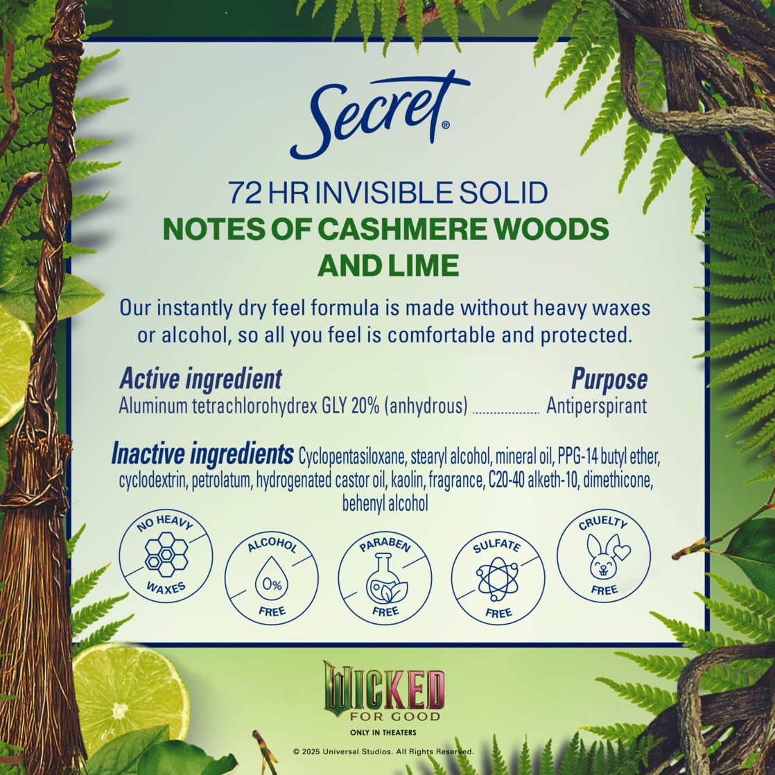 Wicked Enchanting Body Care Duo: Limited Edition Serum Body Wash Glinda's Edition &amp; Clinical Antiperspirant 2.6 oz