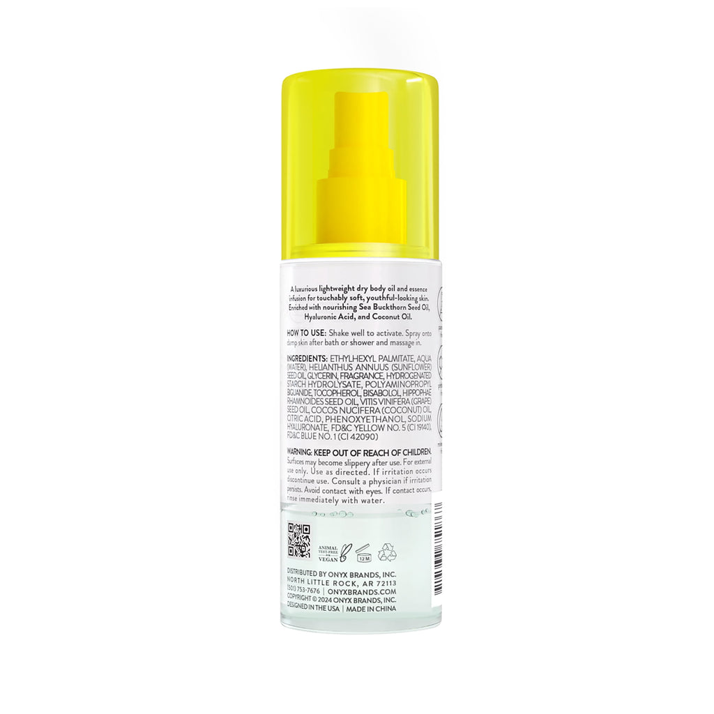Professional Hydrating Dry Body Oil &amp; Essence Duo, Coconut Bliss, 3.7 fl oz