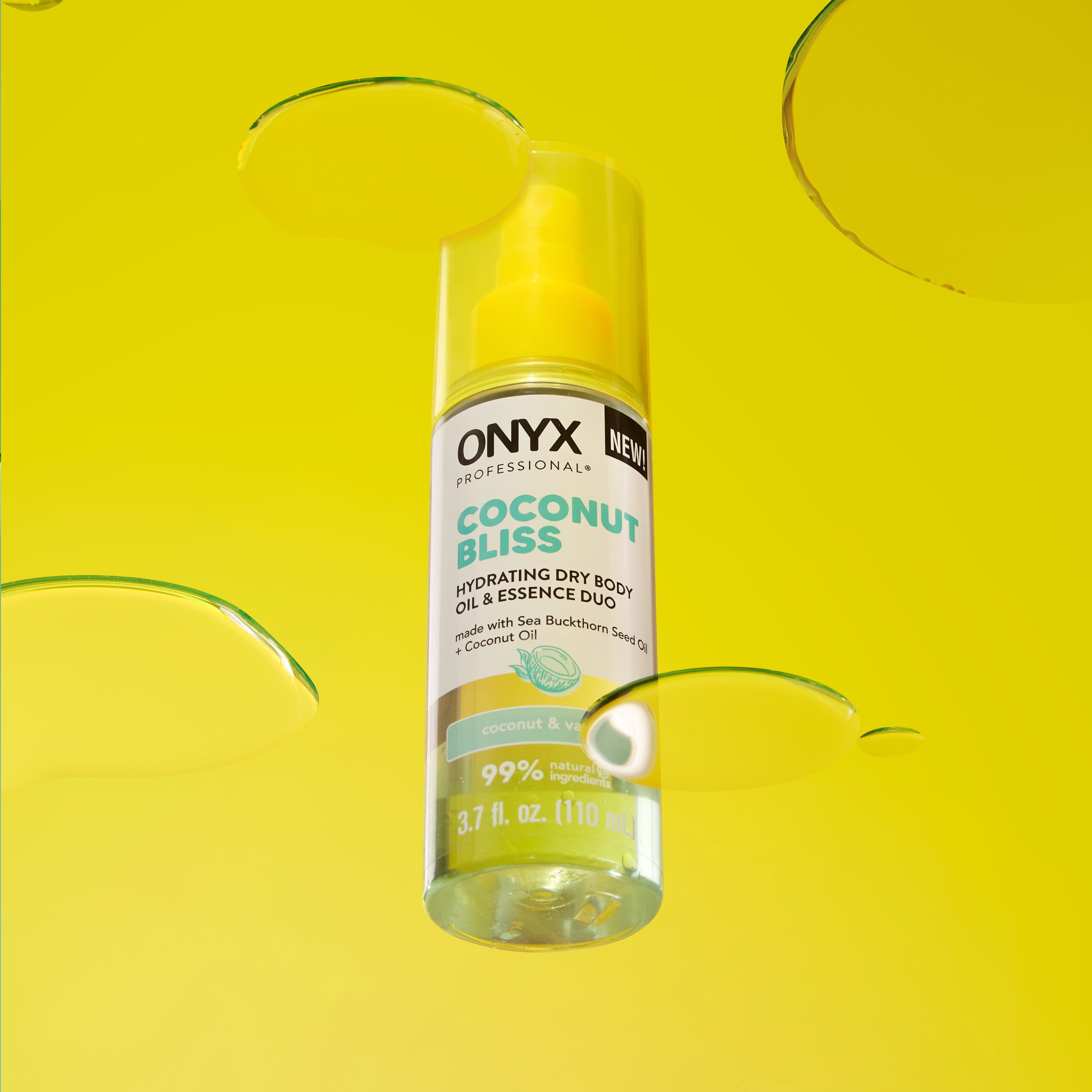 Professional Hydrating Dry Body Oil &amp; Essence Duo, Coconut Bliss, 3.7 fl oz