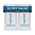 Salt &amp; Cedar Twin Pack