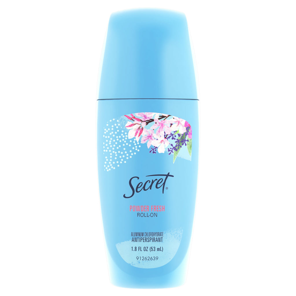 Roll-on Antiperspirant Deodorant for Women, Powder Fresh, 1.8 fl oz