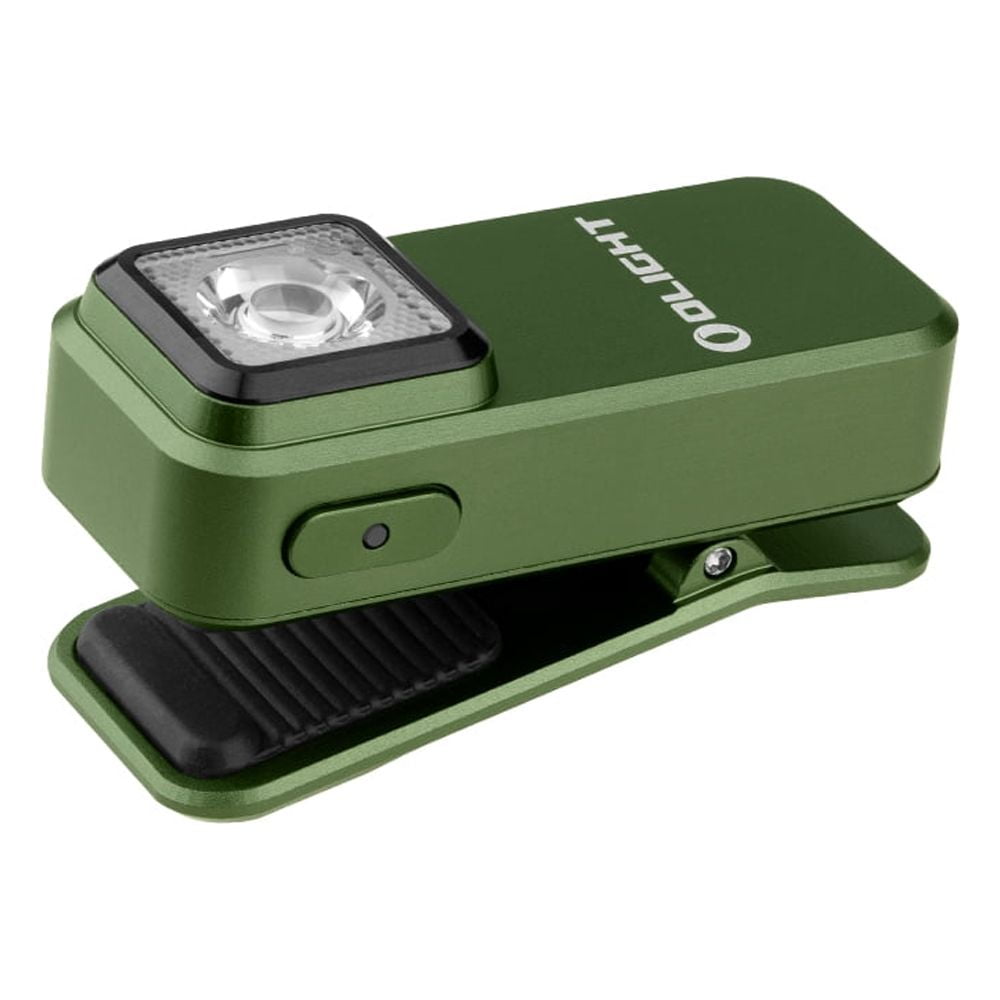 Oclip Rechargeable EDC Flashlight 300 Lumens Dual Sources Compact Pocket Clip Light, Convenient USB C Charging, Magnetic Flash Lights for Working, Cycling, Emergency, Signaling Tool(Orange)