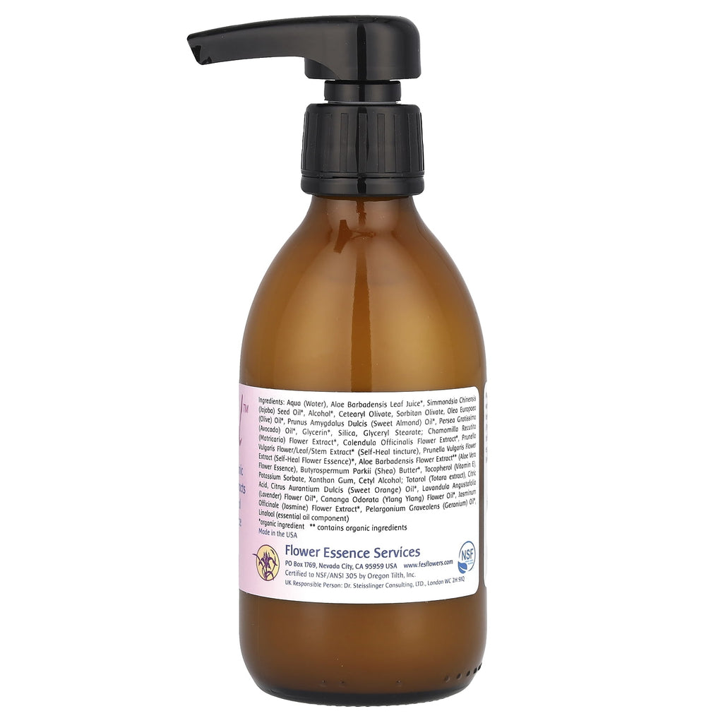 Flower Essence Services Self-Heal Creme 8oz Pump Top 8 oz Cream