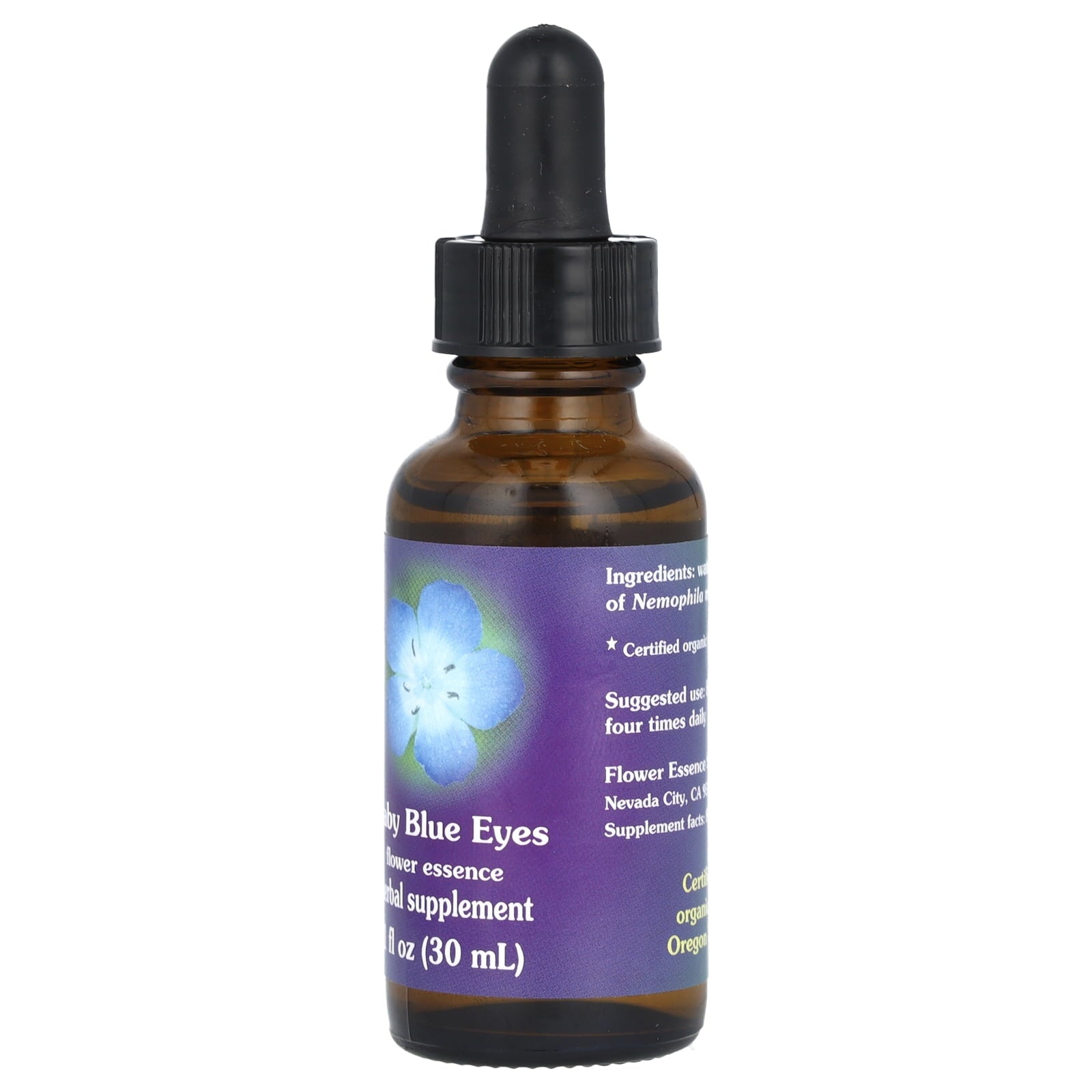 Flower Essence Services Baby Blue Eyes, Flower Essence, 1 fl oz (30 ml)
