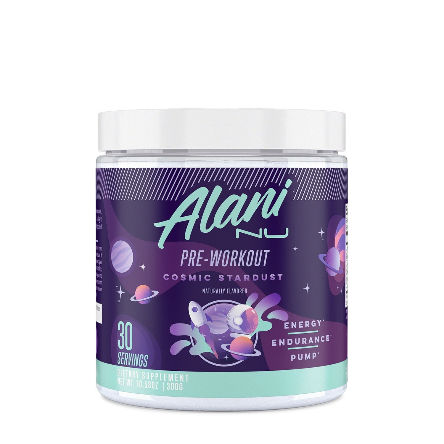 Pre-Workout Energy, Pump, Endurance 30 Servings - Cosmic Stardust