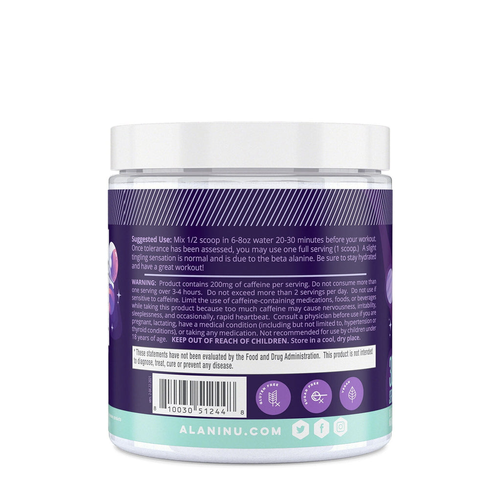 Pre-Workout Energy, Pump, Endurance 30 Servings - Cosmic Stardust
