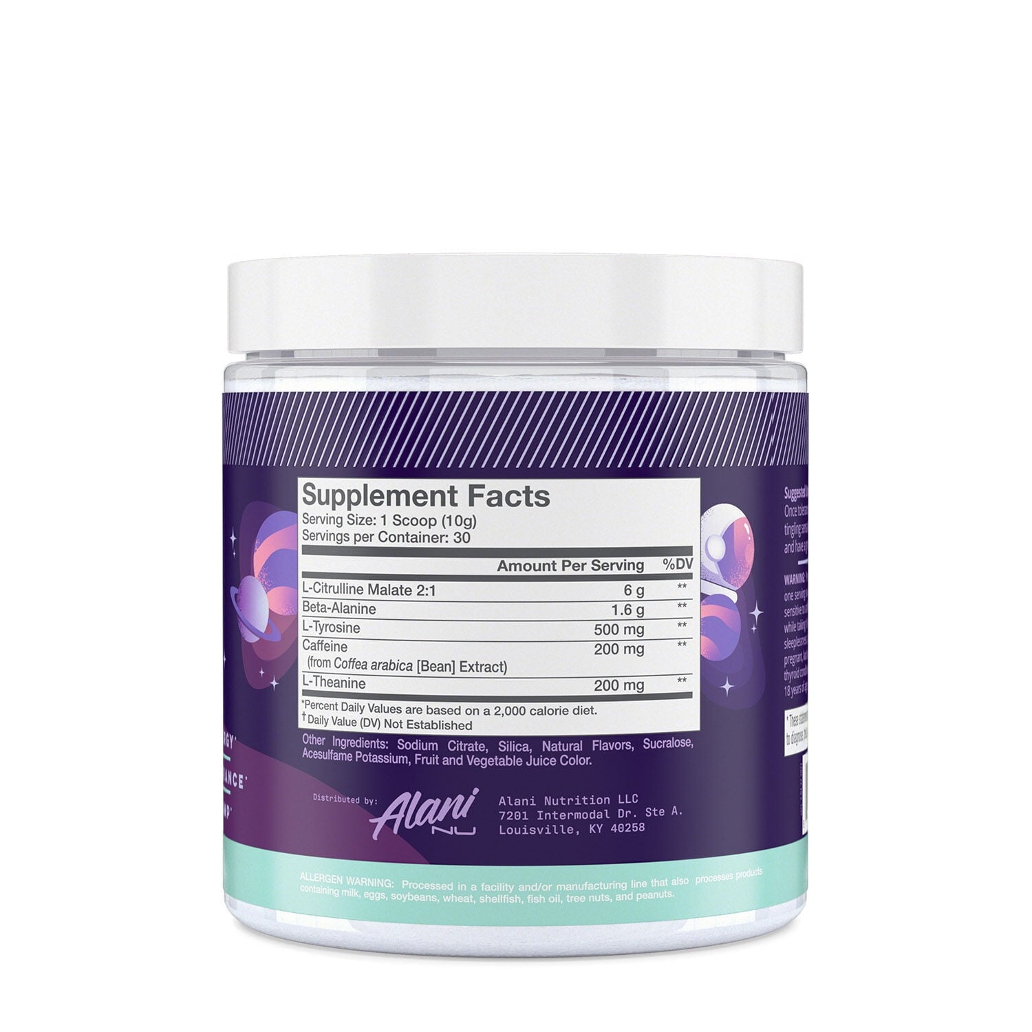 Pre-Workout Energy, Pump, Endurance 30 Servings - Cosmic Stardust