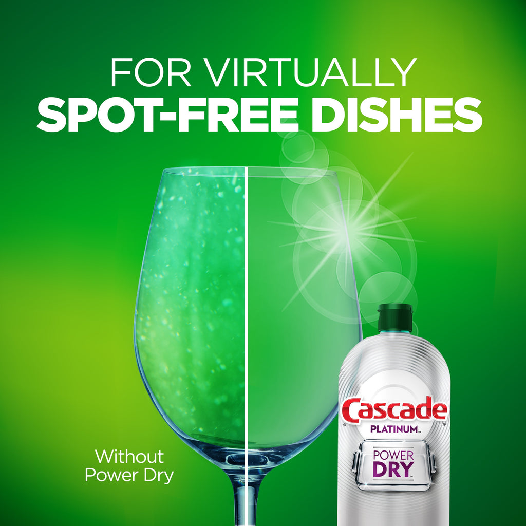 Platinum Power Dry Dishwasher Rinse Aid, 30.5 fl oz
