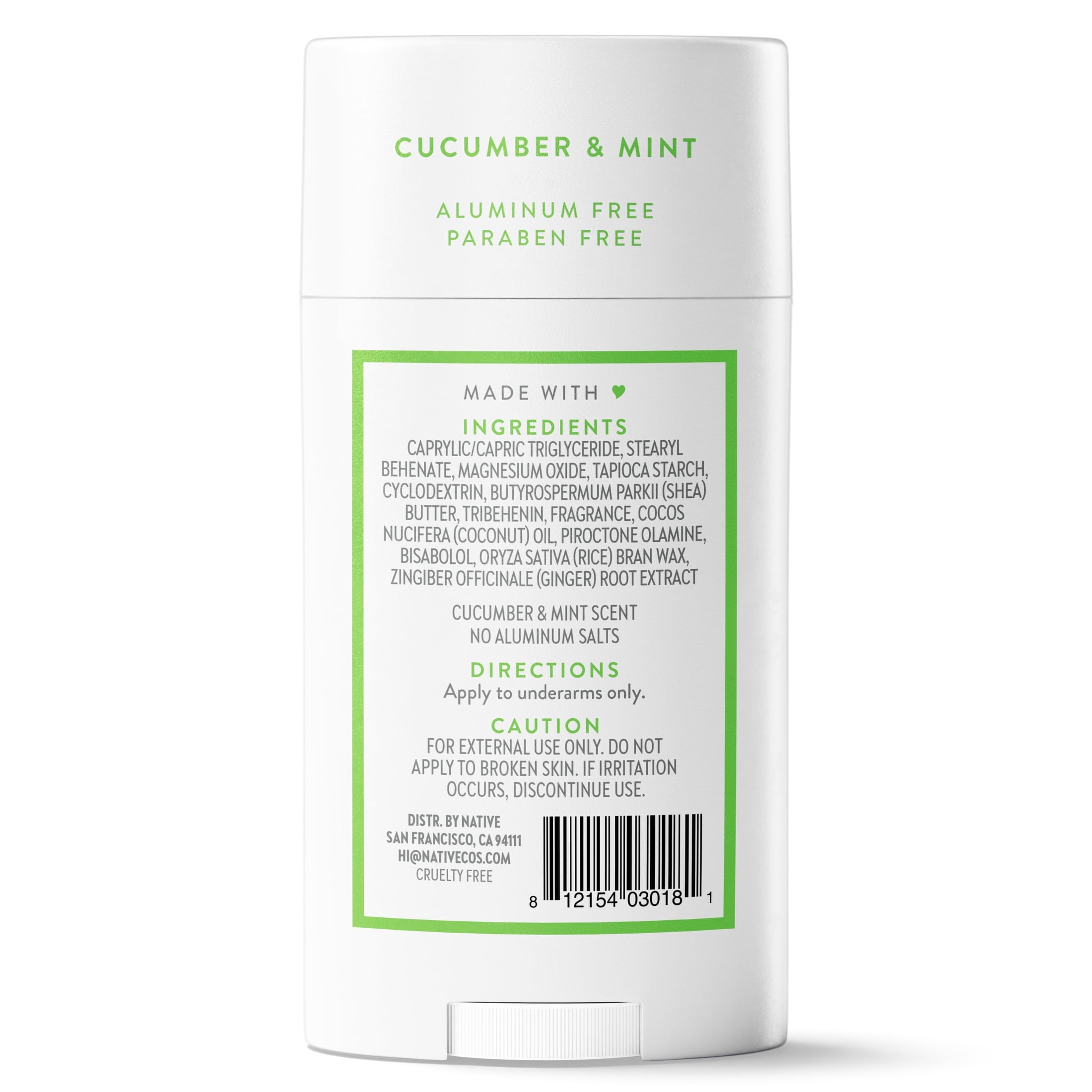 Dunkin' Deodorant Boston Kreme, Aluminum Free, 2.65 oz