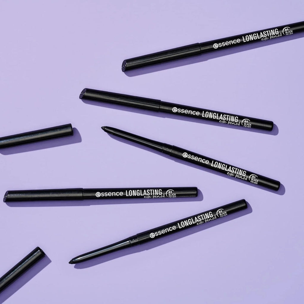 Long-Lasting Eye Pencil, 01 Black Fever