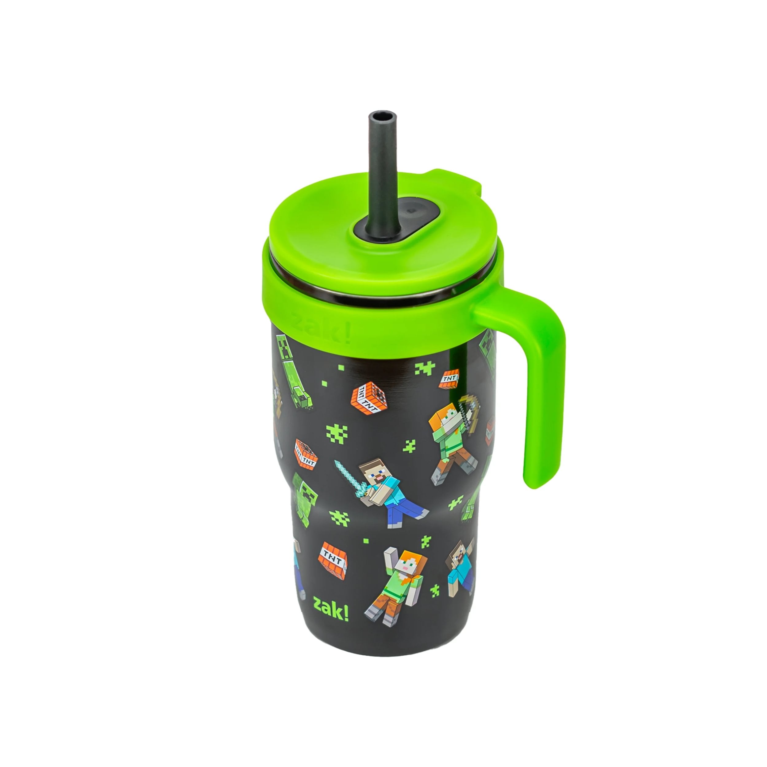 18oz Stitch Kids Straw Handle Tumbler