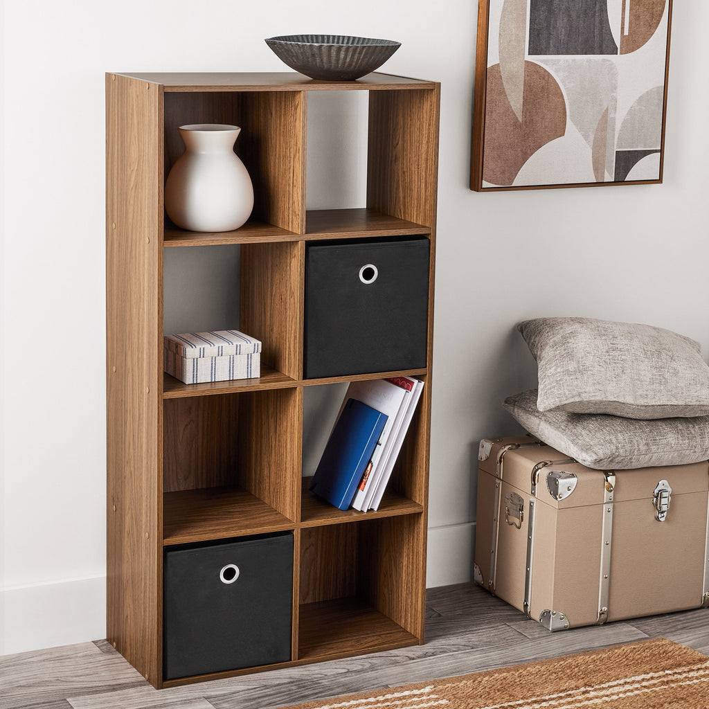 8 Cube Storage Organizer, Black