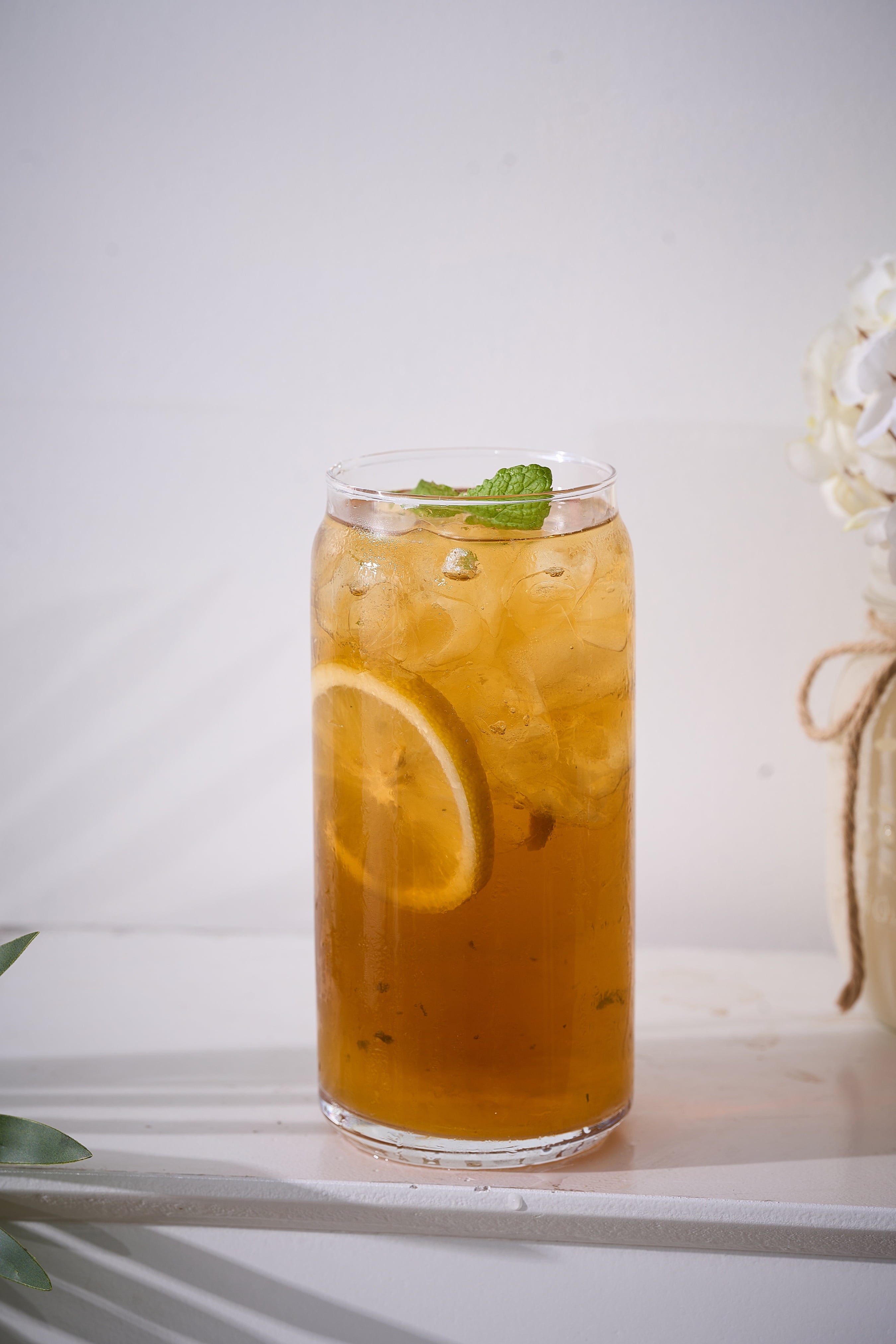 Glass 20oz Clear Drinkware Glass Can Shaped