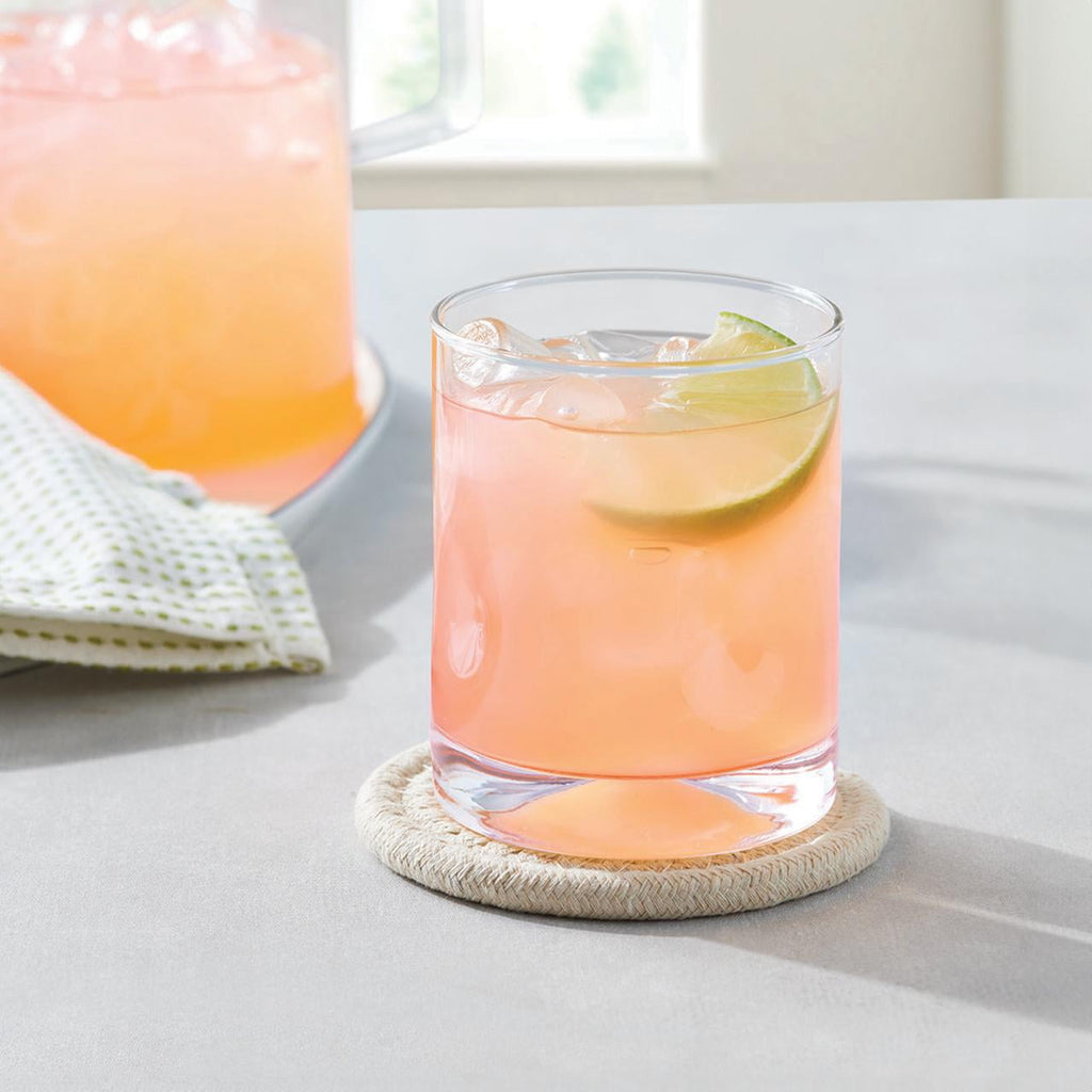 Better Homes &amp; Gardens Lyra Glass Drinkware Set, 12.5 oz, 4-Piece