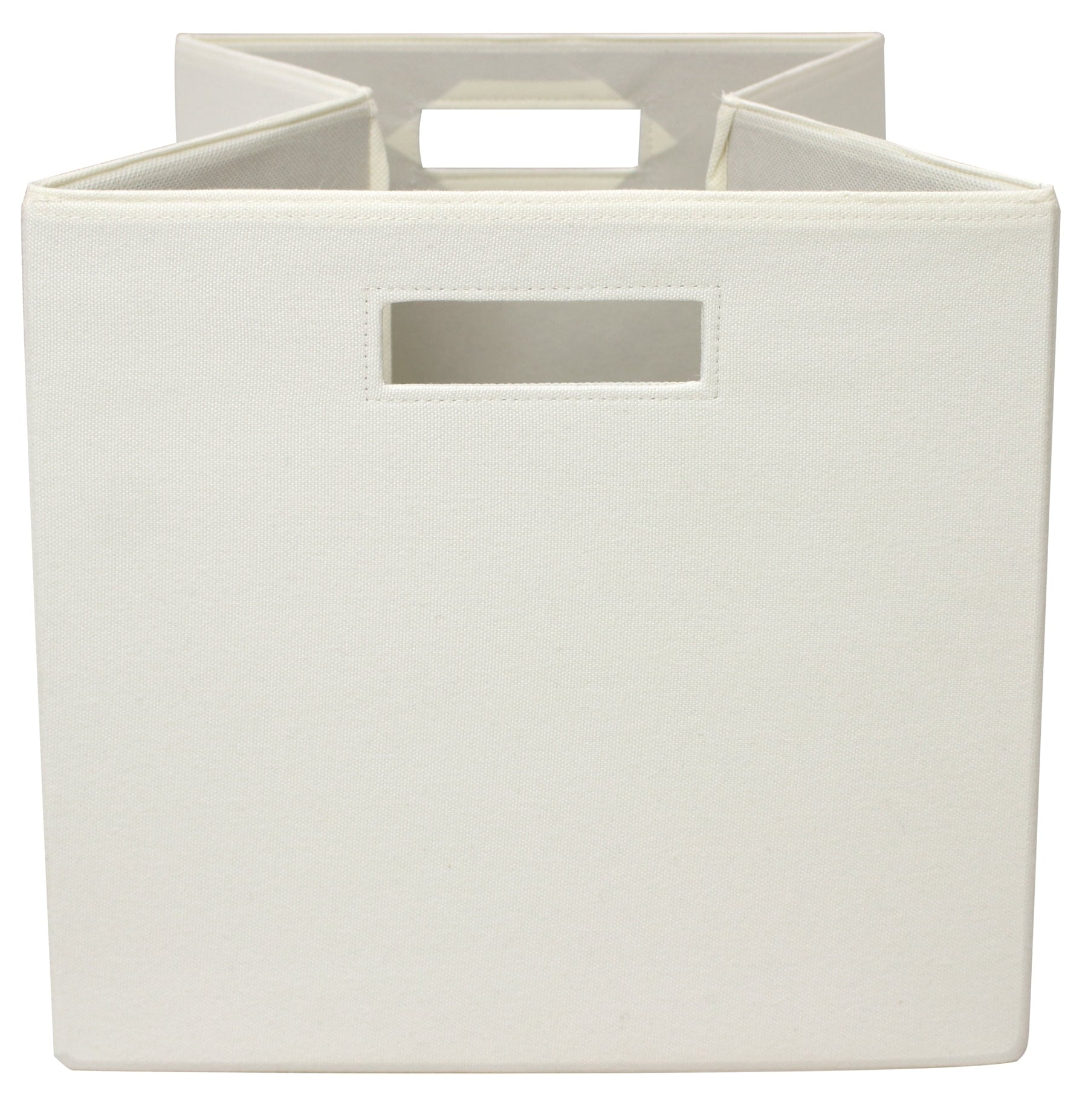 Better Homes &amp; Gardens Collapsible Fabric Cube Storage Bin, Vanilla