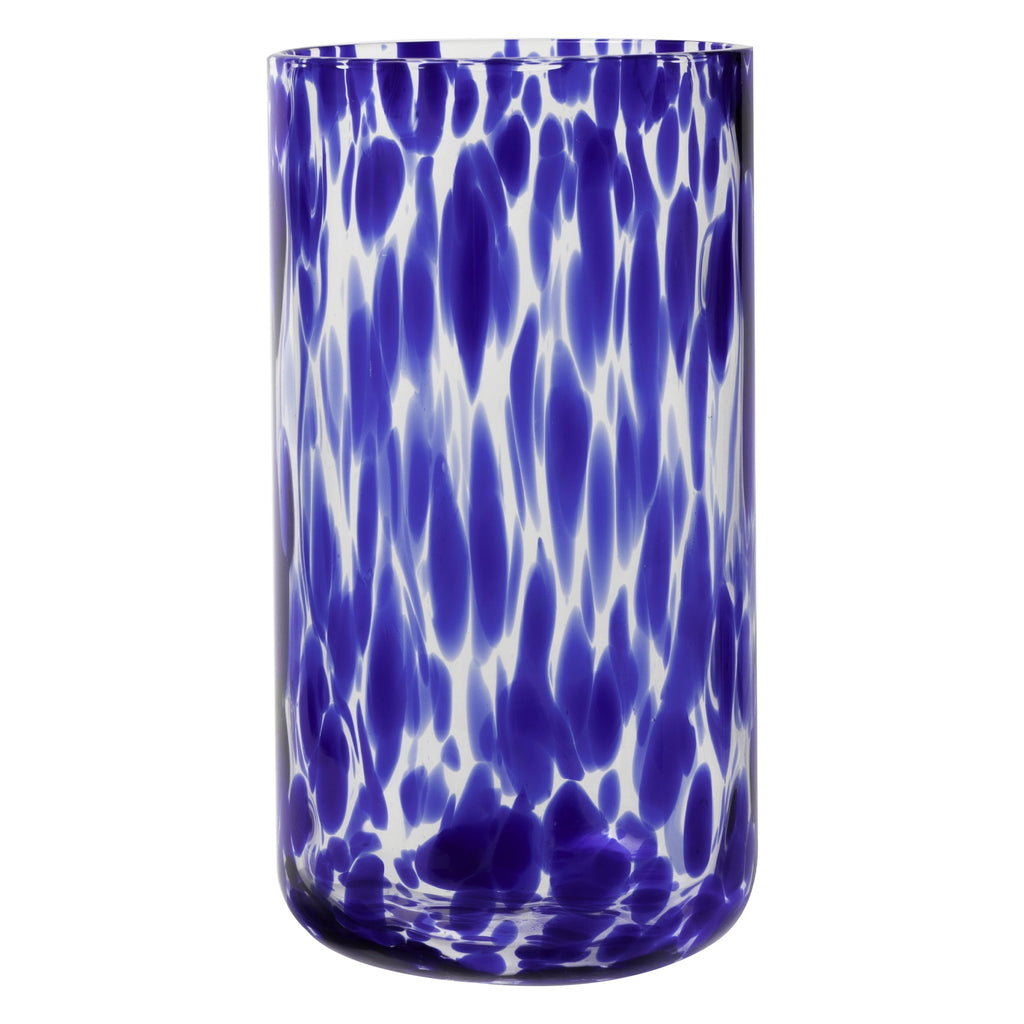 Thyme &amp; Table 20 fl oz Blue Tortoise Drinking Glasses, Set of 6