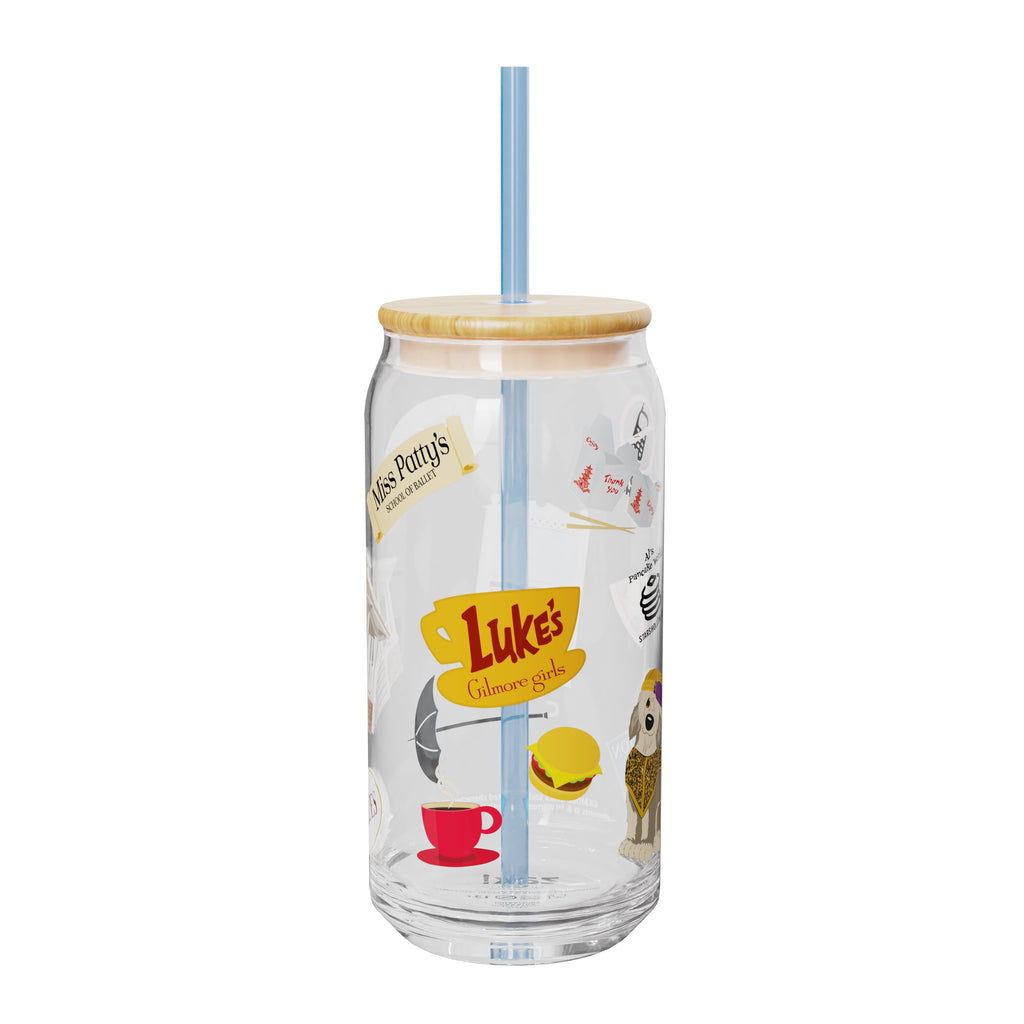 20oz Gilmore Girls Glass Hadley Tumbler