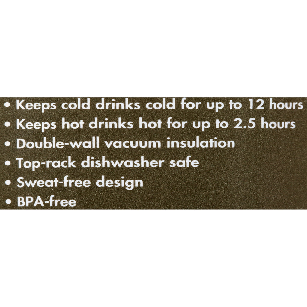 Ozark Trail 22 oz Stainless Steel Insulated Tumbler, Black