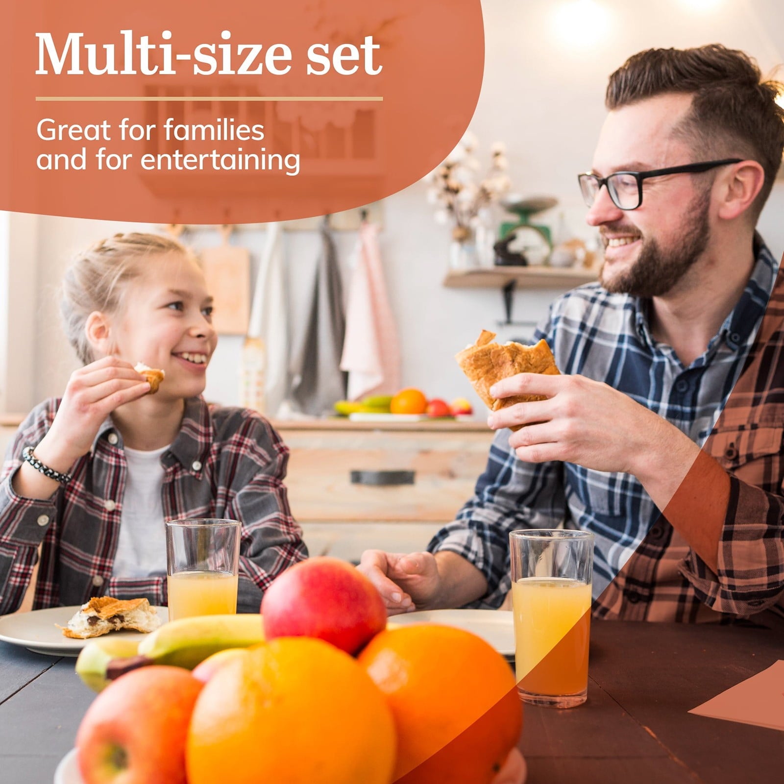 Clearance Glass&amp;Bottle under $10,Elegant Drinkware Glasses Set Tall Drinking Glasses With Modern Lines Dishwasher Drinking