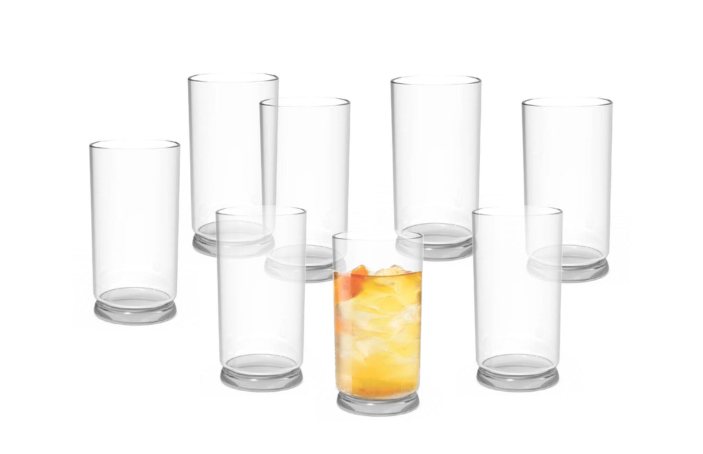Better Homes &amp; Gardens Emerson Clear Glass Tumbler 16ounces 8 Pack
