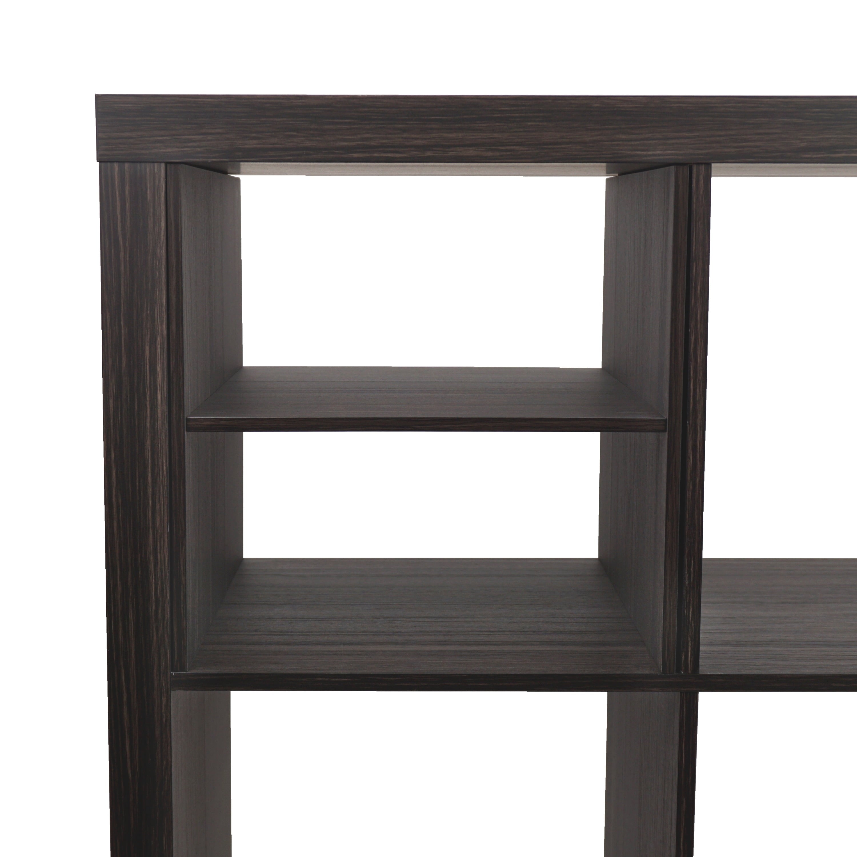 Better Homes &amp; Gardens H Shelf Insert for Cube Organizers, Tobacco Oak