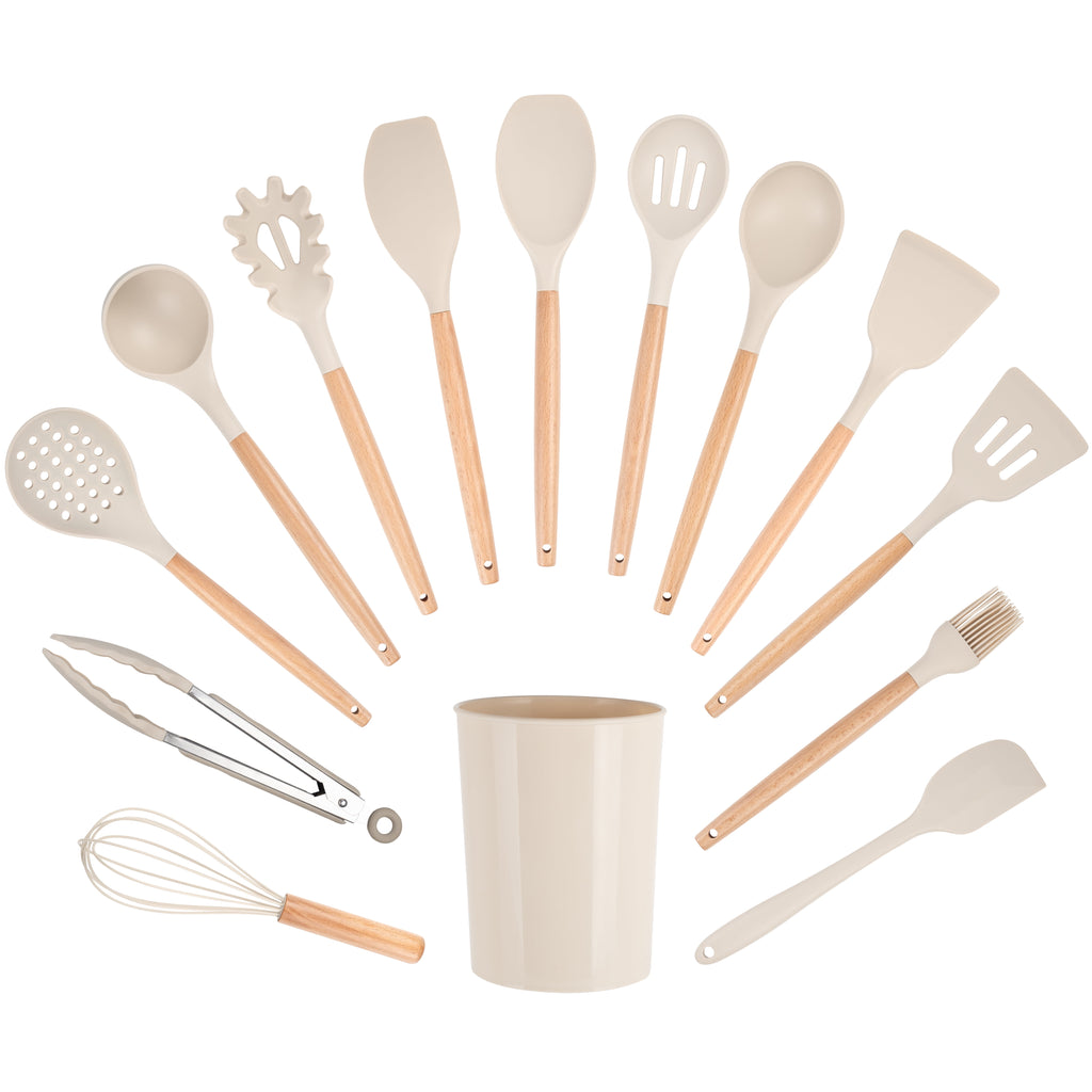 14pcs Cooking Utensil Set with Caddy
