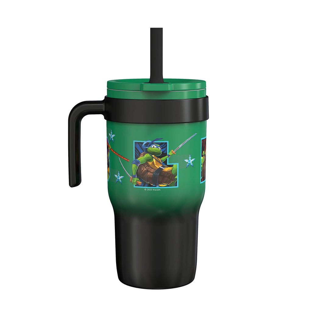 18oz Stitch Kids Straw Handle Tumbler