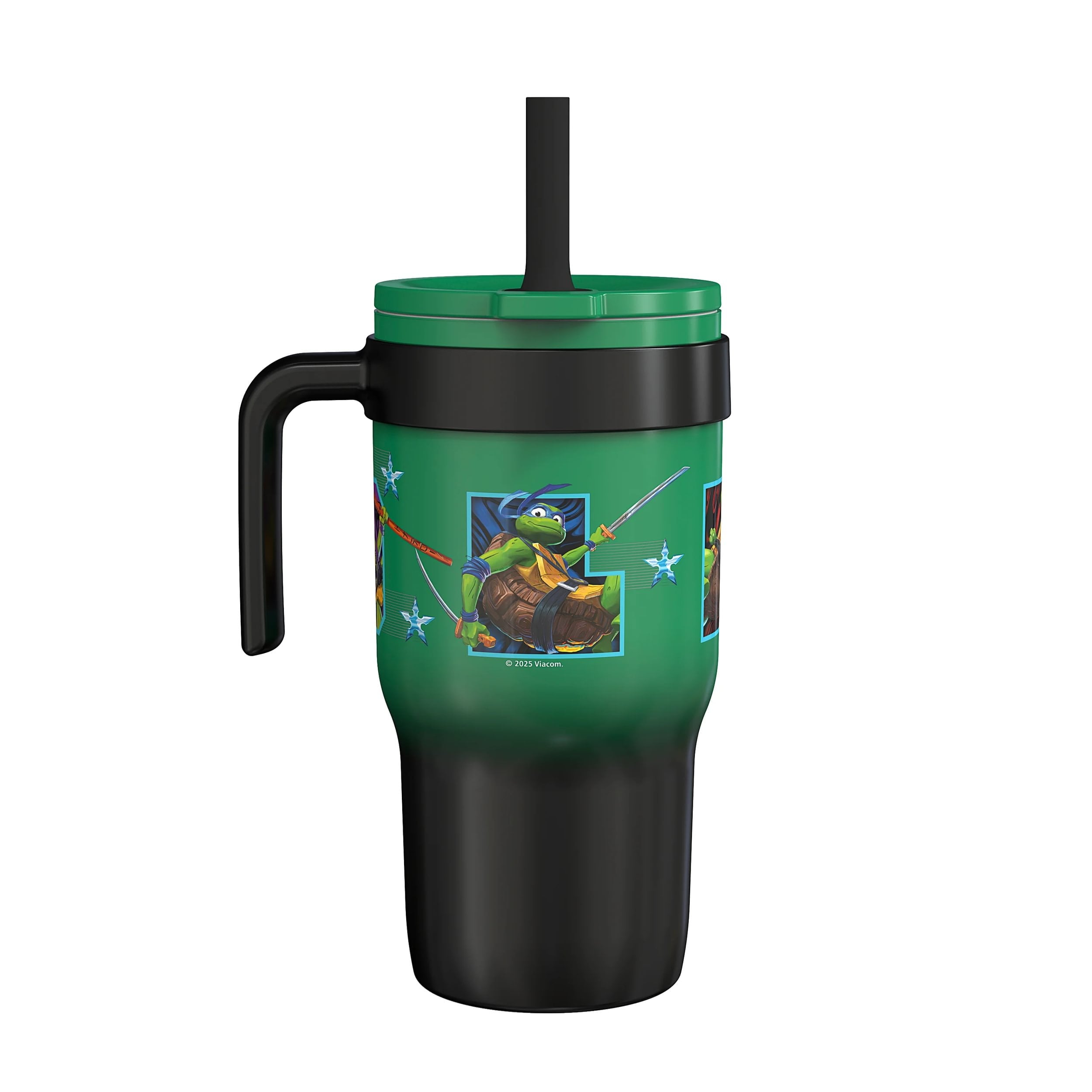 18oz Stitch Kids Straw Handle Tumbler