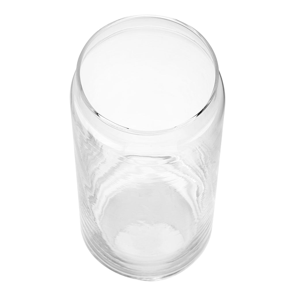 Glass 20oz Clear Drinkware Glass Can Shaped