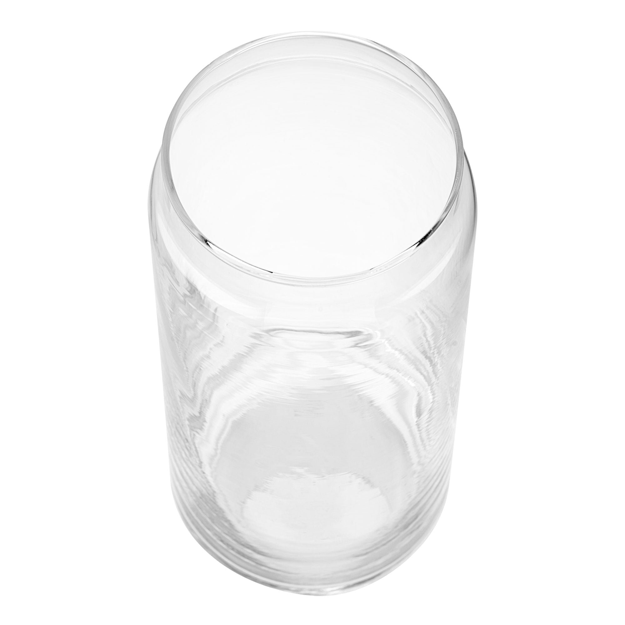 Glass 20oz Clear Drinkware Glass Can Shaped