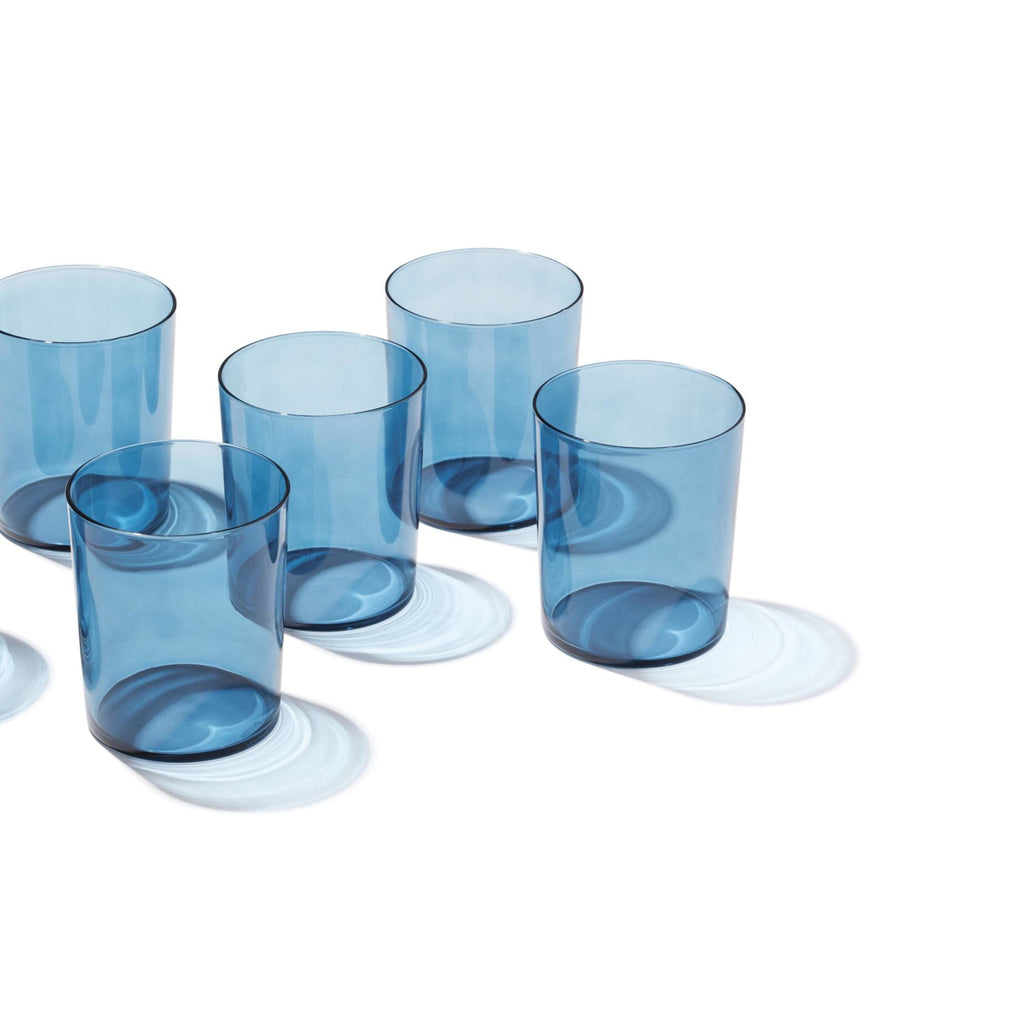 Entertain 365 12-Piece Clear Glass Stackables Drinkware Set