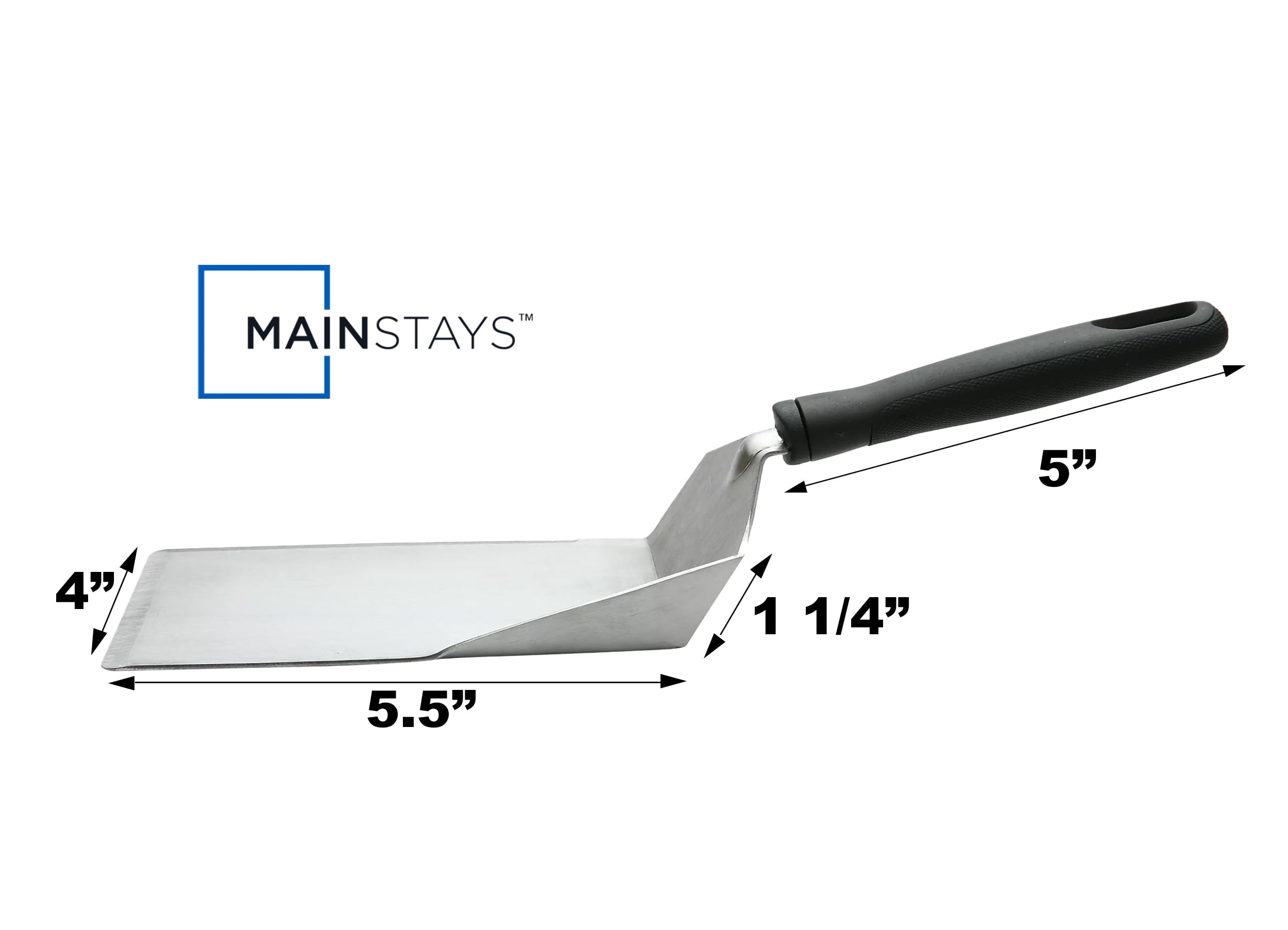 Design 11.81 in Stainless Steel Kitchen Spatula